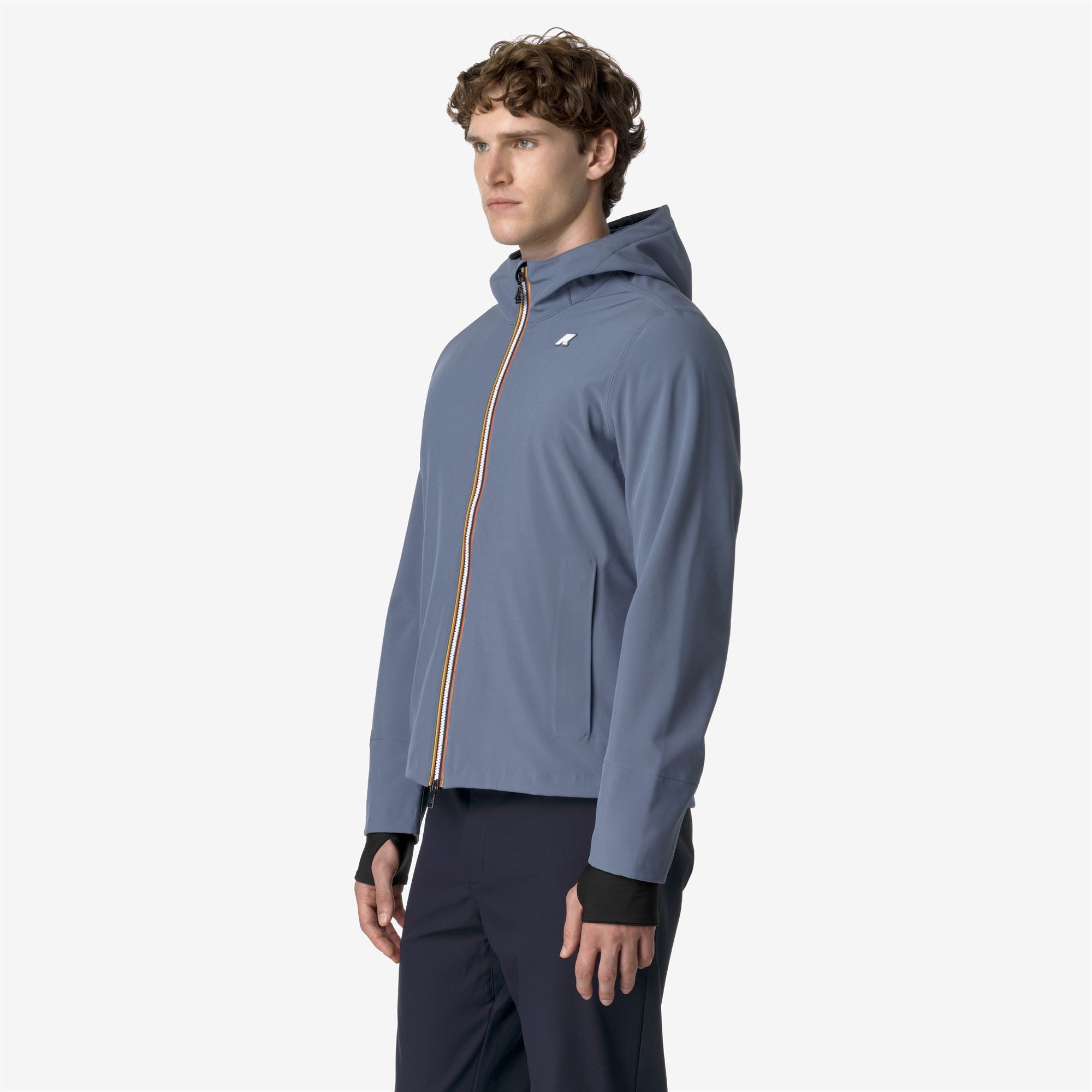 JACKO BONDED - Jackets - Short - Man - GREY BLUE A-BLUE D