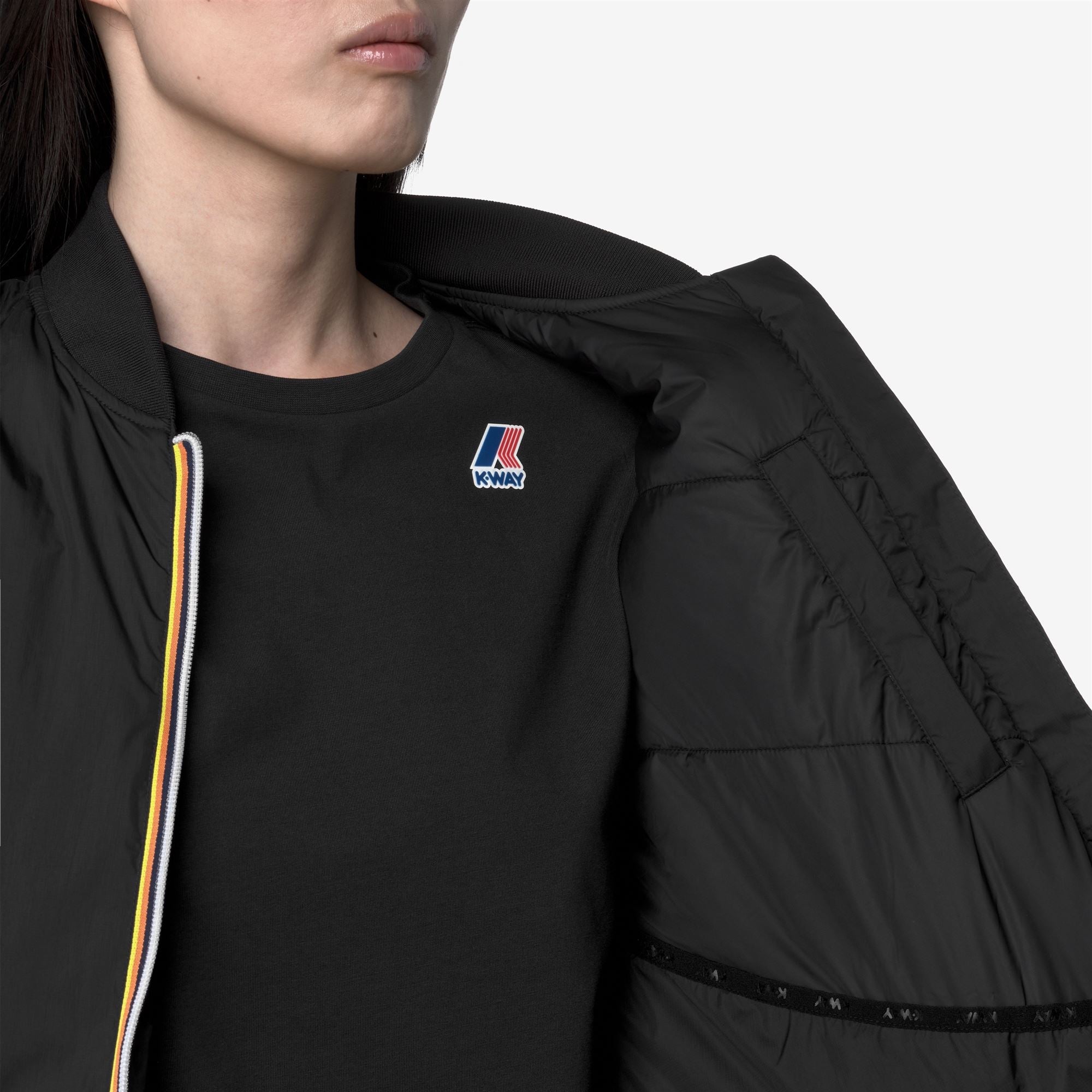 LE VRAI 4.0 AZELIE WARM - Jackets - Short - Woman - BLACK PURE