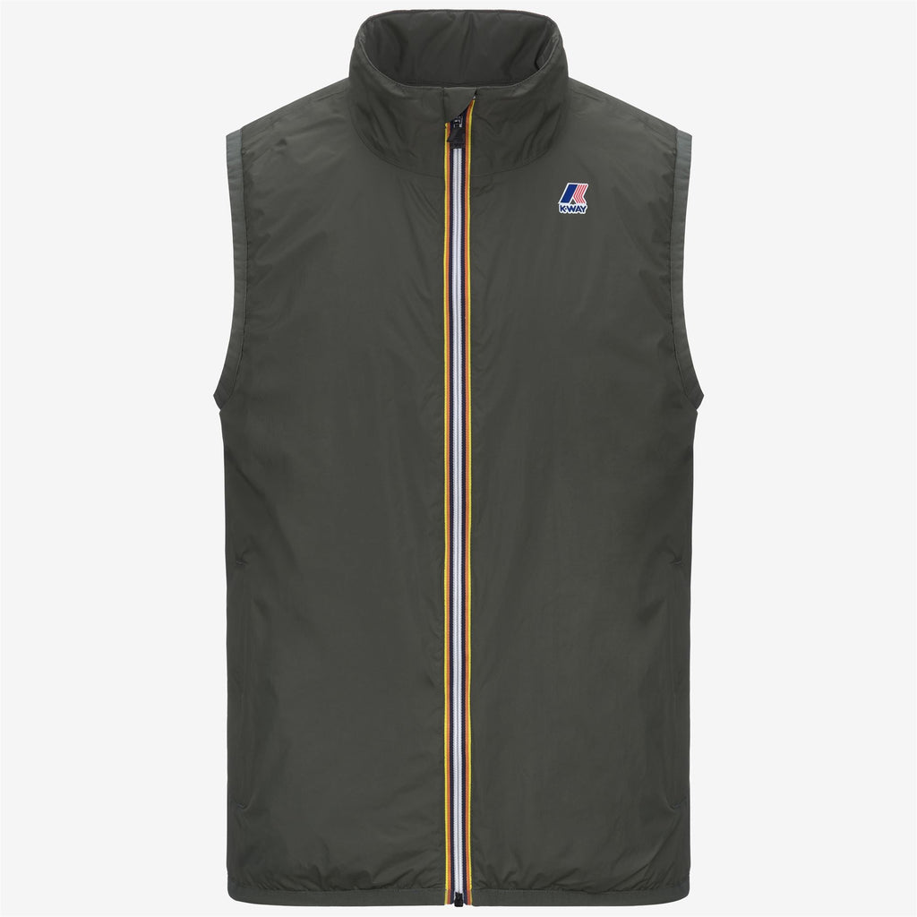 LE VRAI 4.0 ROULAND WARM - Jackets - Vest - Unisex - GREEN BLACKISH