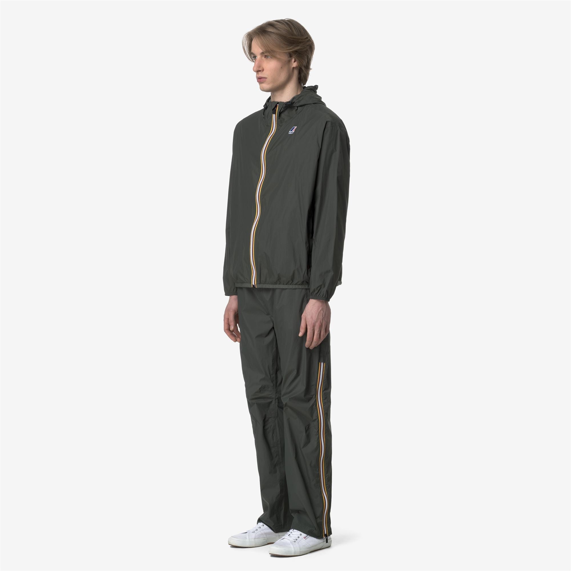 LE VRAI 4.0 ETHAN - Pants - Sport Trousers - Unisex - GREEN BLACKISH