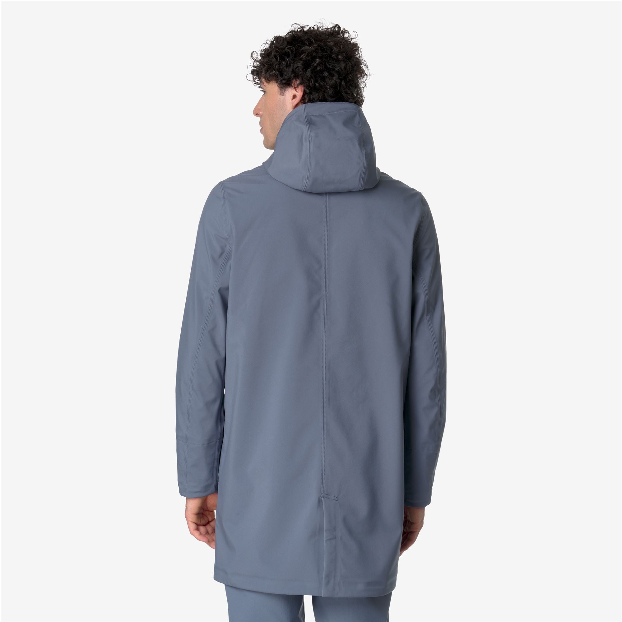 THOMAS BONDED - Jackets - Long - Man - GREY BLUE A-BLUE D