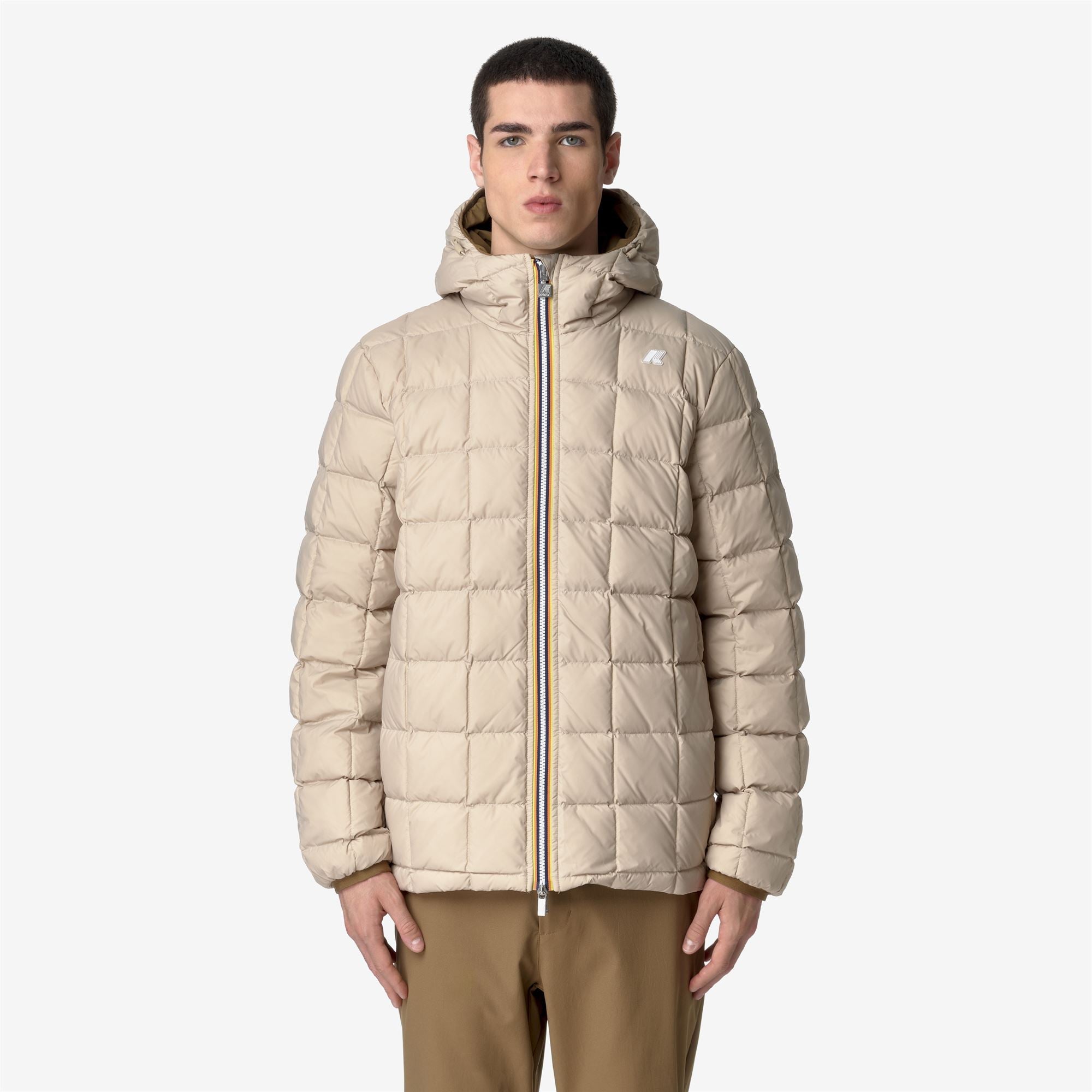 JACK ST THERMO REVERSIBLE - Jackets - Short - Man - BROWN C-BEIGE G