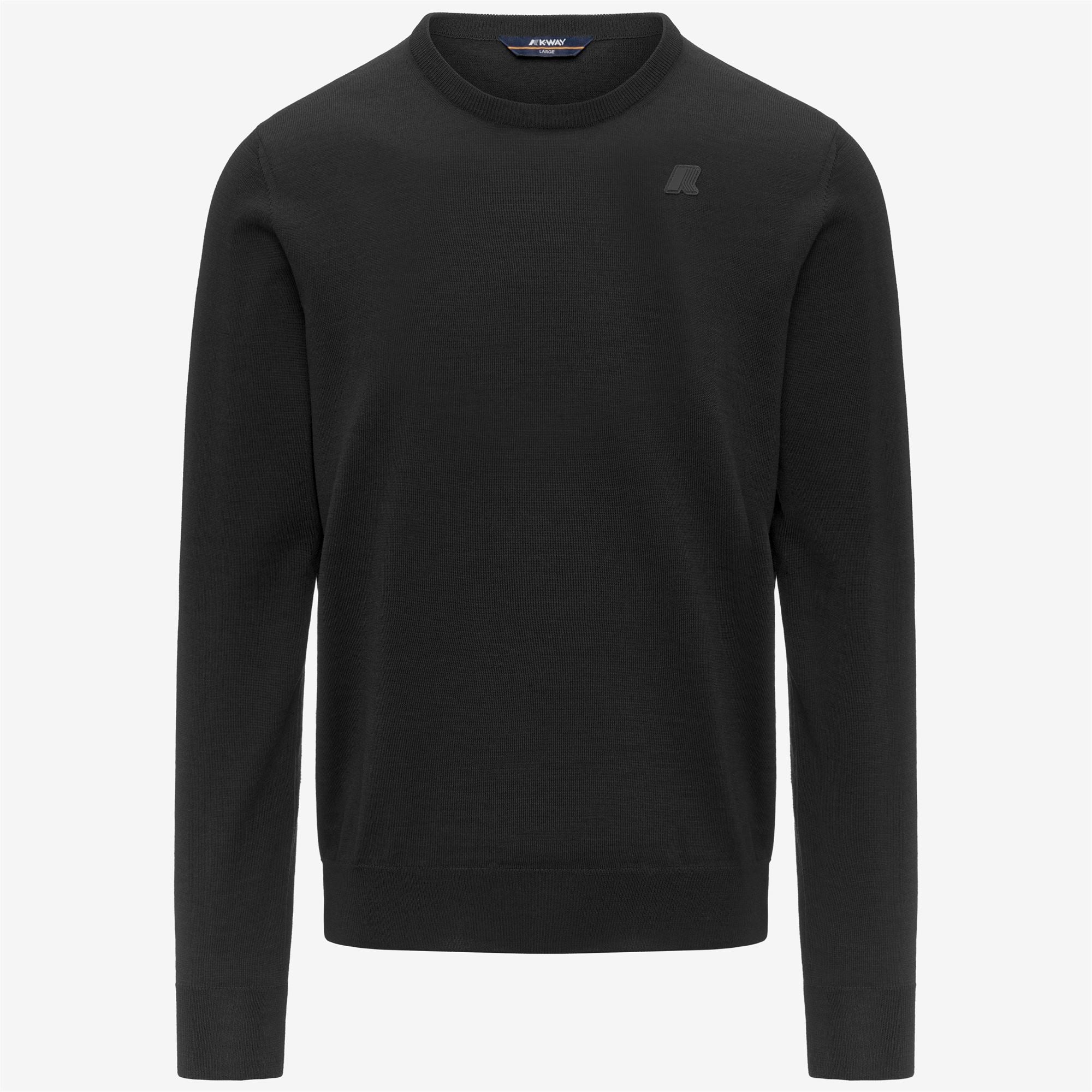 SEBASTIEN MERINO - KNITWEAR - Pull Over - Man - BLACK PURE