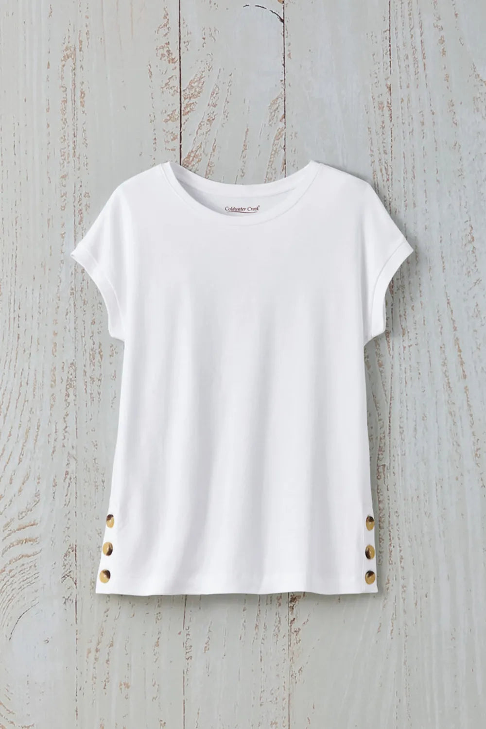 #BestCottonTM Side-Button Tunic