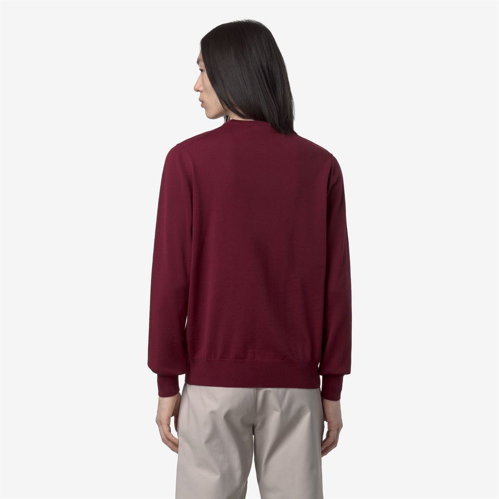 SEBASTIEN MERINO - KNITWEAR - Pull Over - Man - RED RODODENDRO