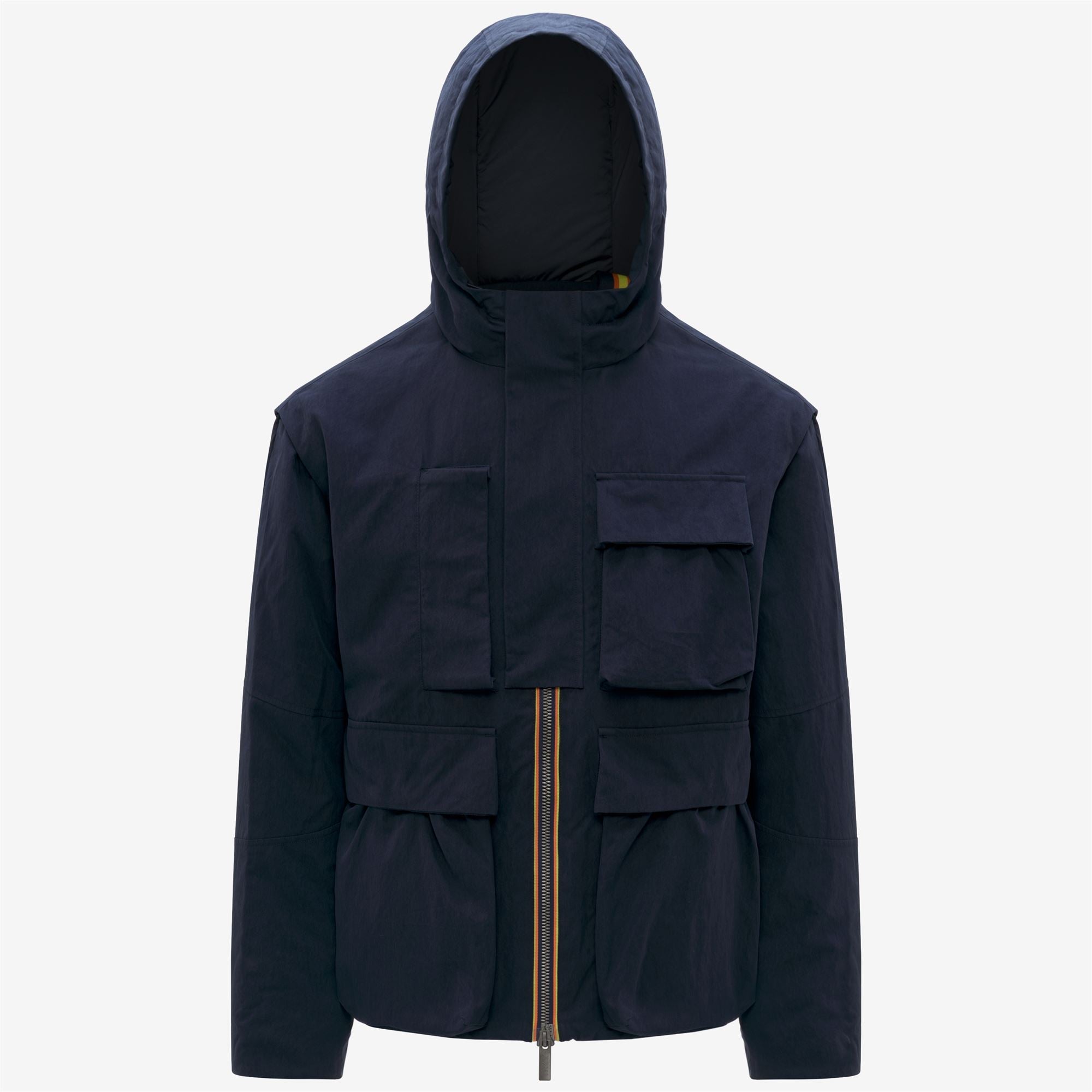 GUILLERMO COTTON FEEL - Jackets - Short - Man - BLUE DEPTH COMBO