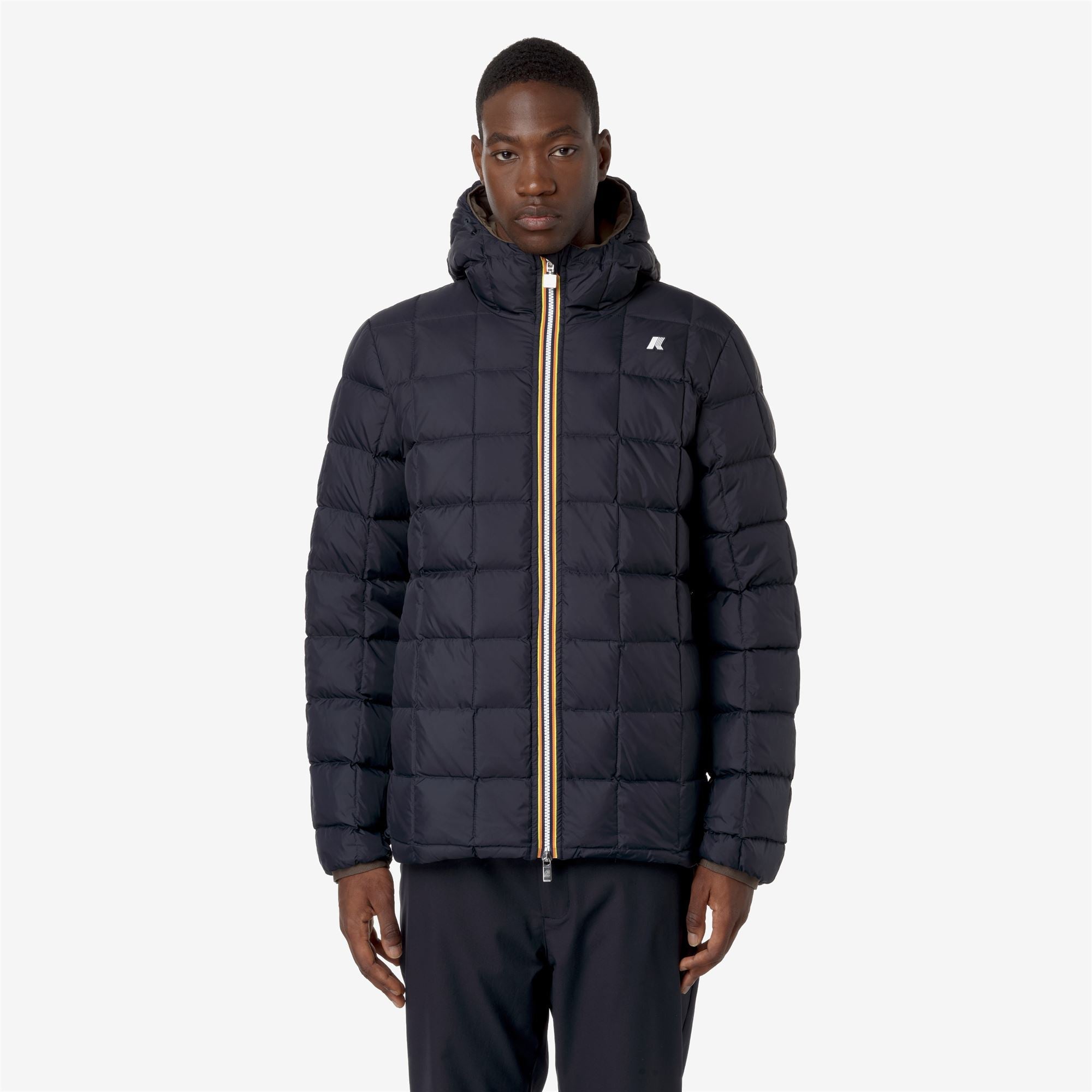 JACK ST THERMO REVERSIBLE - Jackets - Short - Man - BROWN G-BLUE D