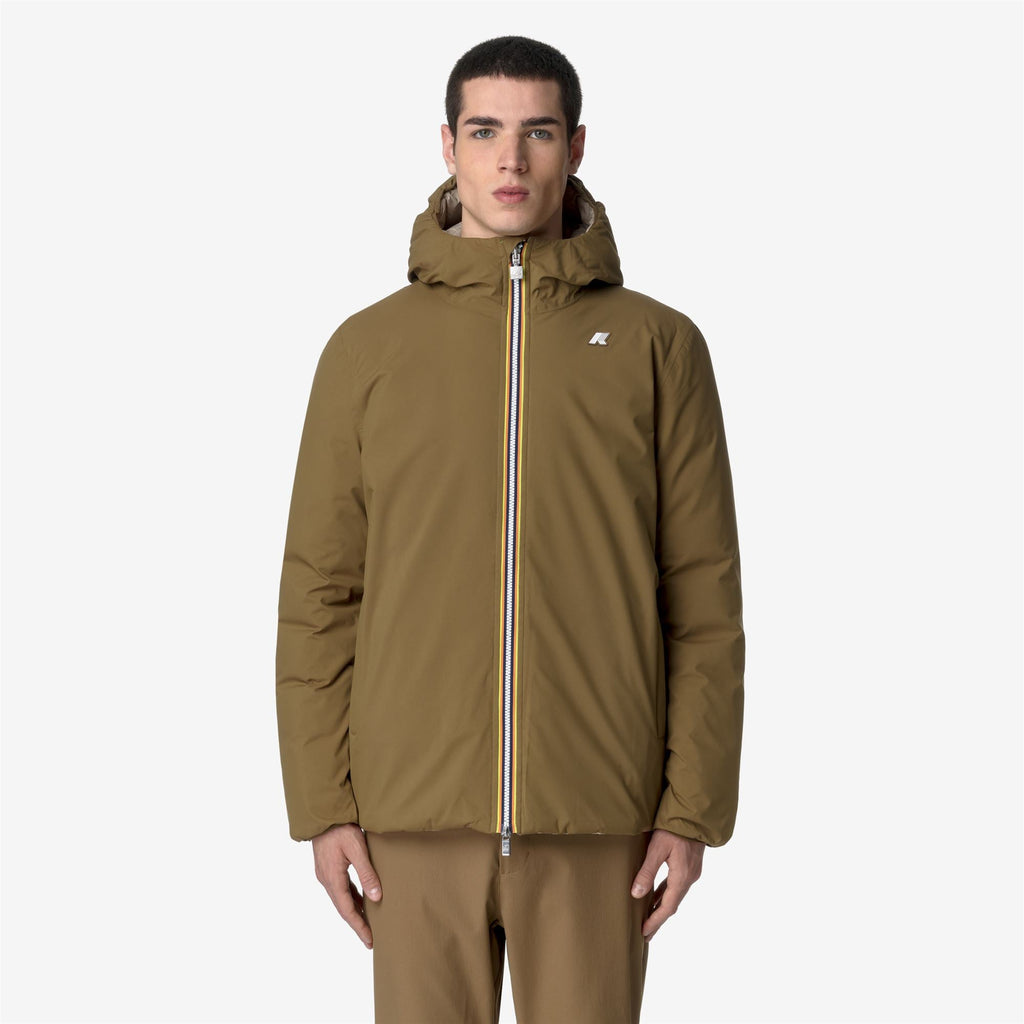 JACK ST THERMO REVERSIBLE - Jackets - Short - Man - BROWN C-BEIGE G