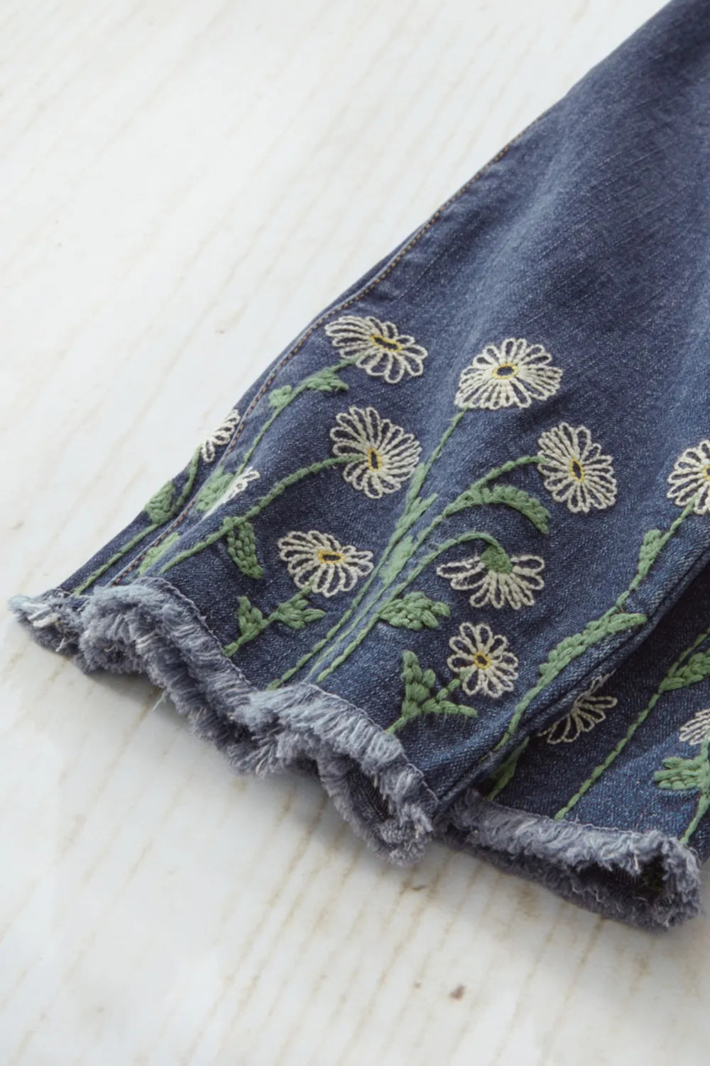 Artful Daisies Ankle Jeans