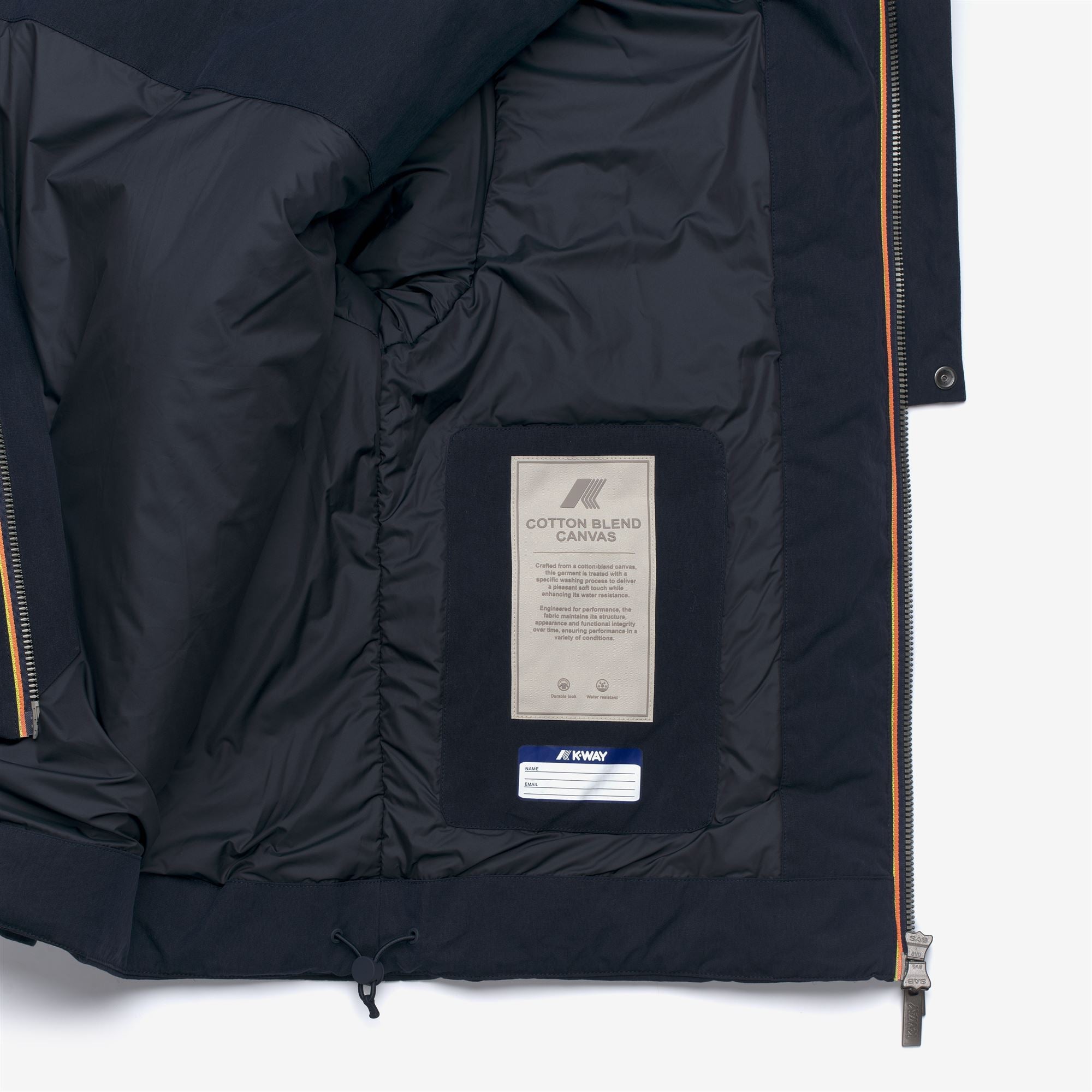 GUILLERMO COTTON FEEL - Jackets - Short - Man - BLUE DEPTH COMBO