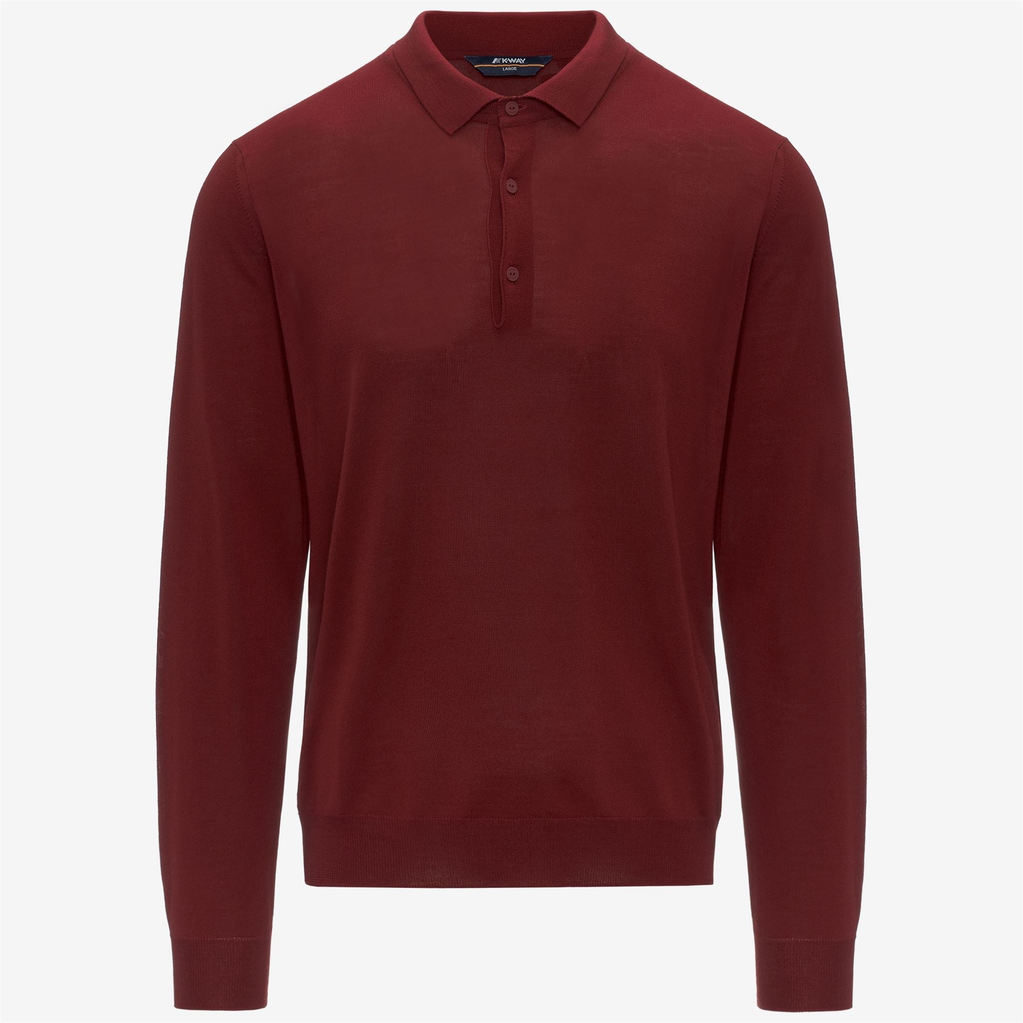 REY WOOL MERINO BLEND - KNITWEAR - Pull Over - Man - RED SYRAH