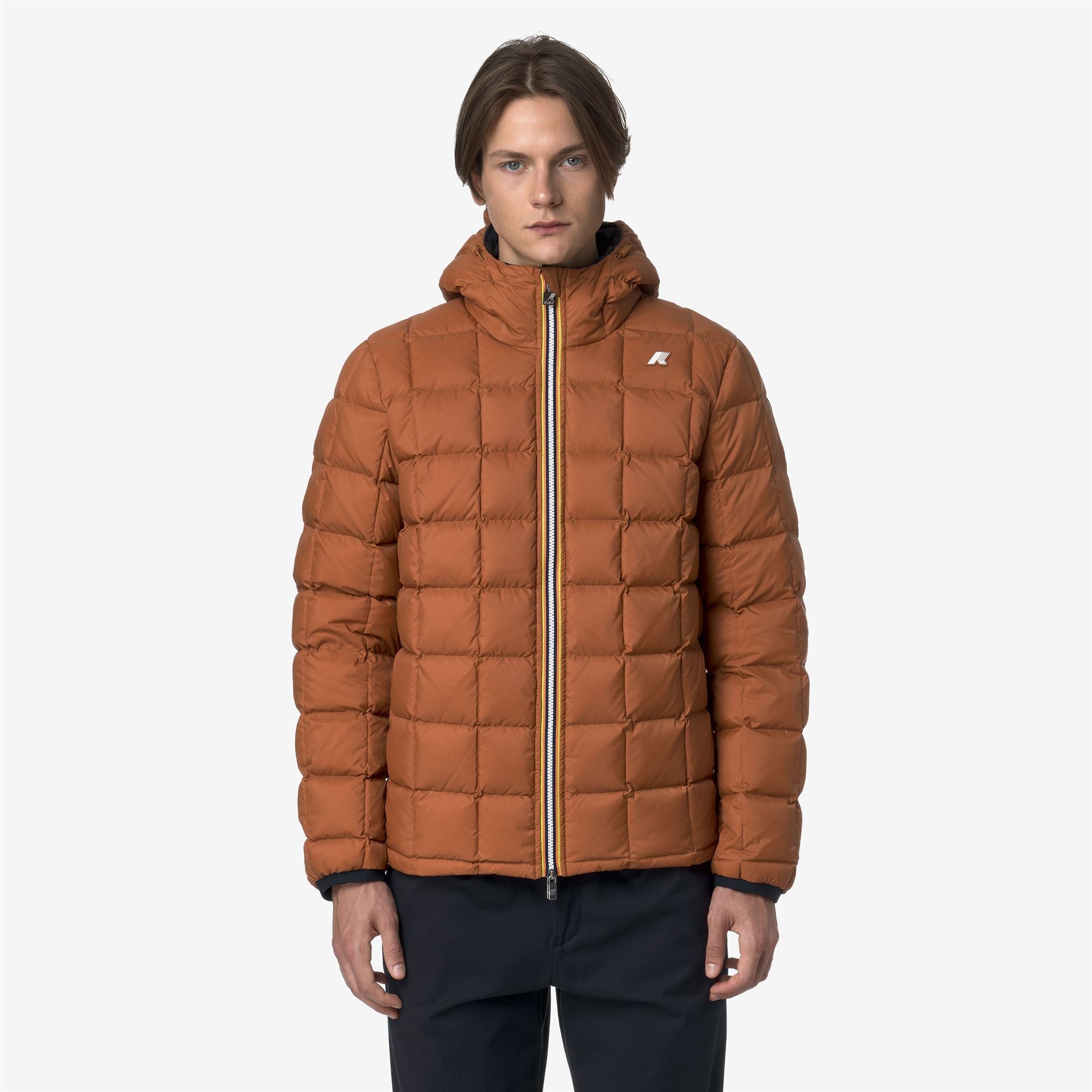 JACK ST THERMO REVERSIBLE - Jackets - Short - Man - BLUE DEPTH-ORANGE ADOBE