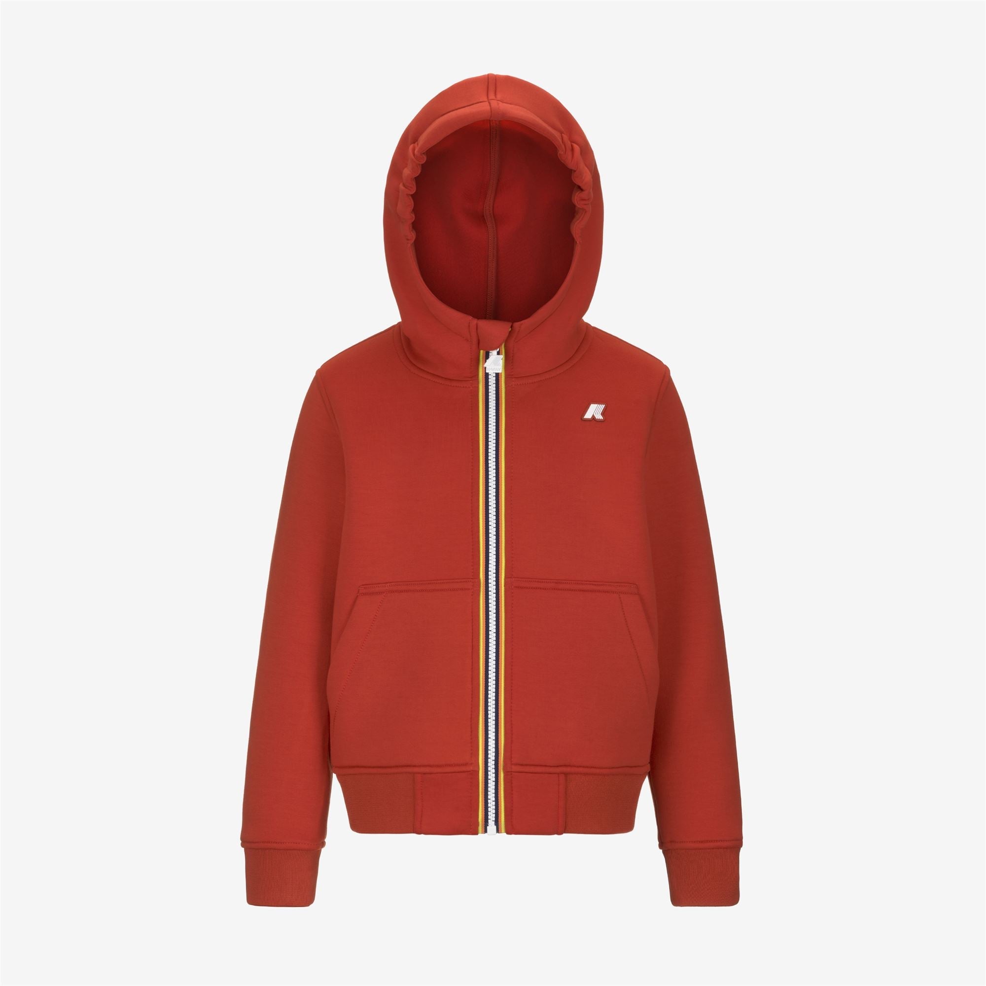 P. BERENGER SPACER - Fleece - Jacket - Boy - RED POMPEIAN