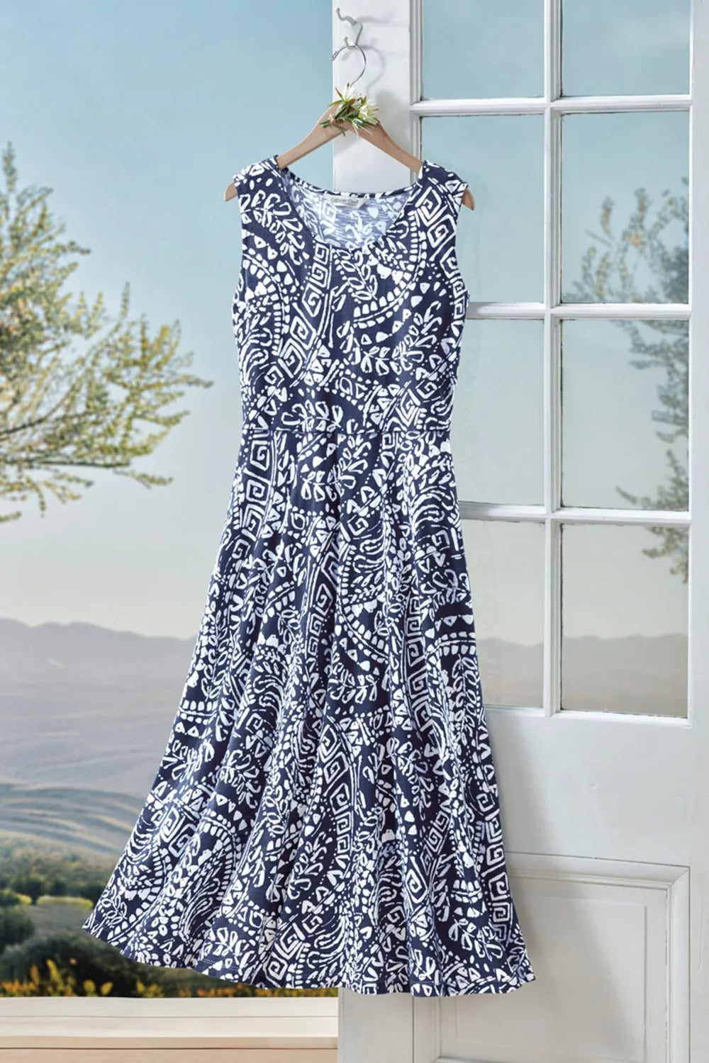 Batik Breeze Knit Dress