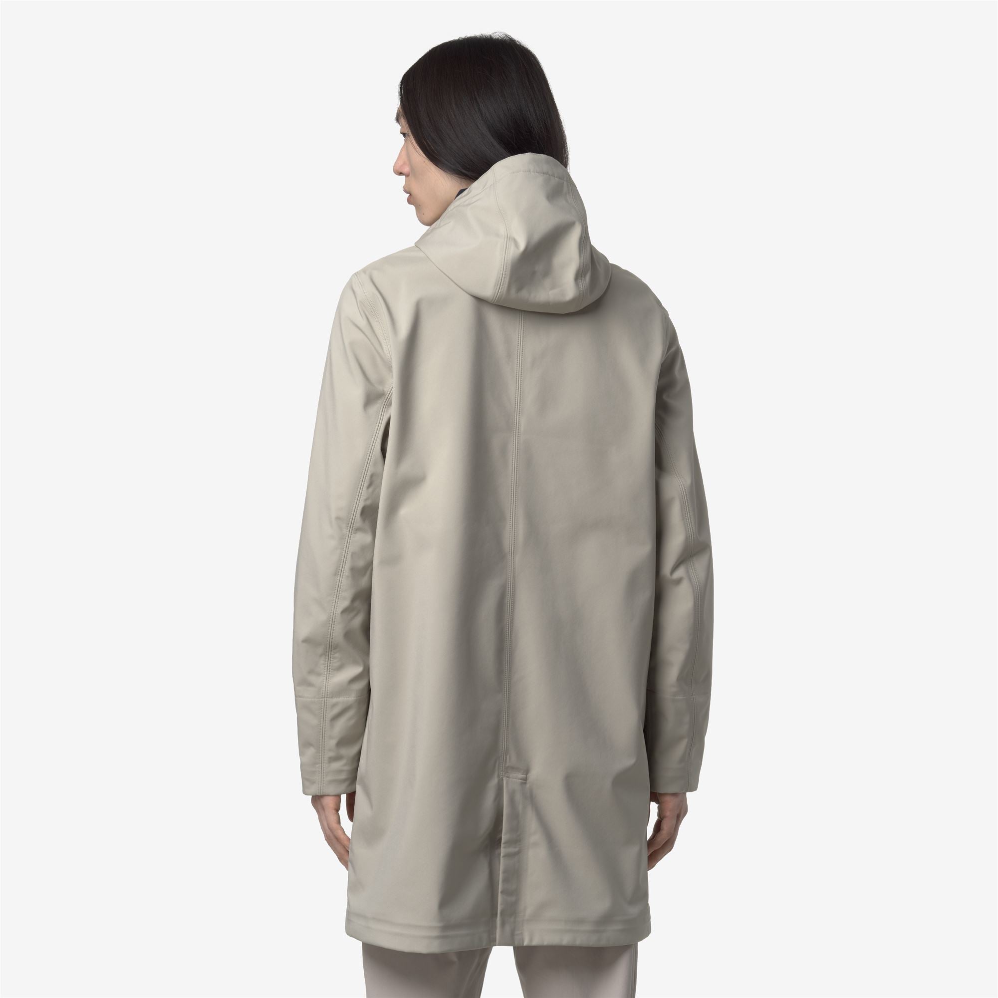 THOMAS BONDED - Jackets - Long - Man - BEIGE CASHMERE-BLUE DEPTH