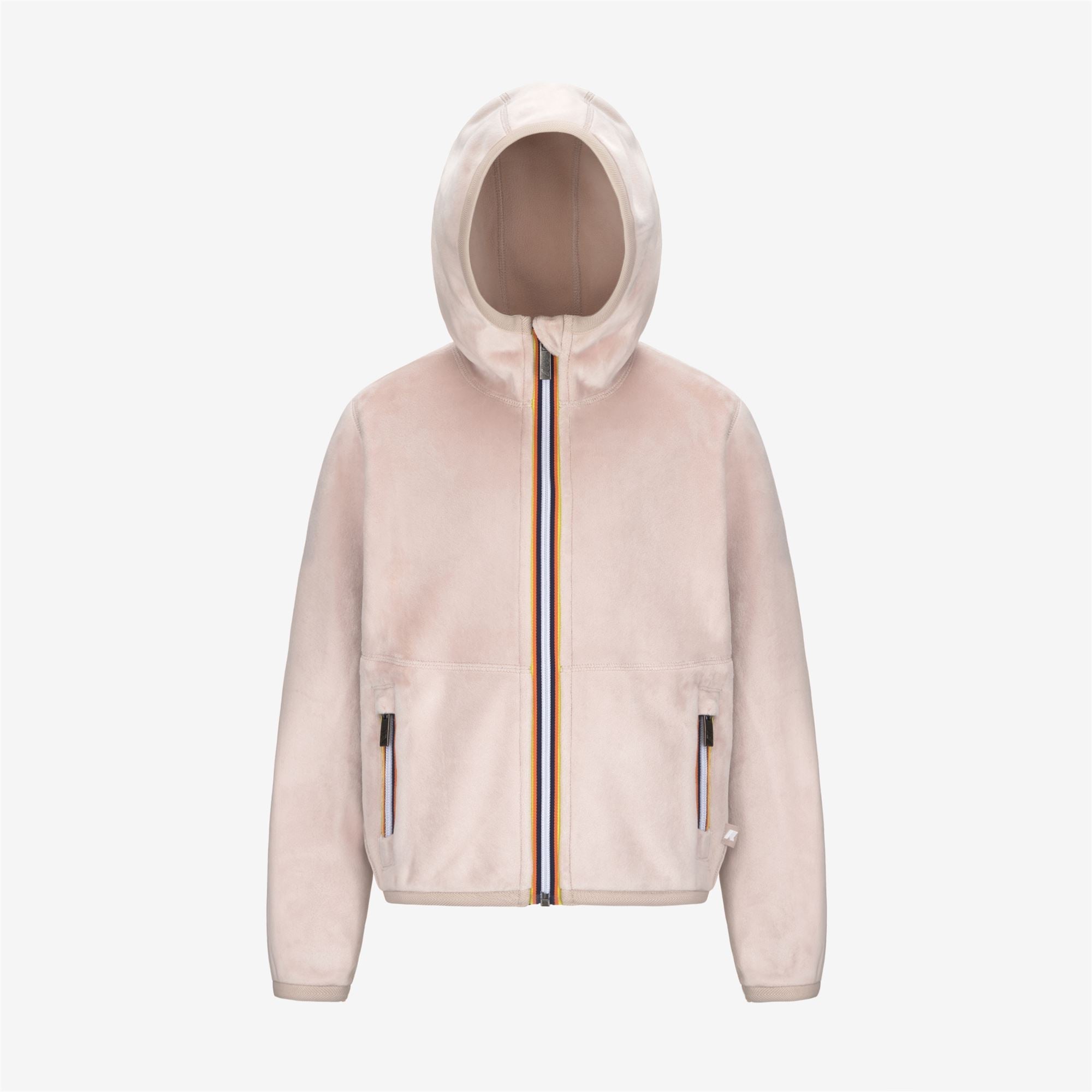 P. LILY VELOUR POLAR REVERSIBLE - Fleece - Jacket - Girl - PINK TINT-PINK TINT