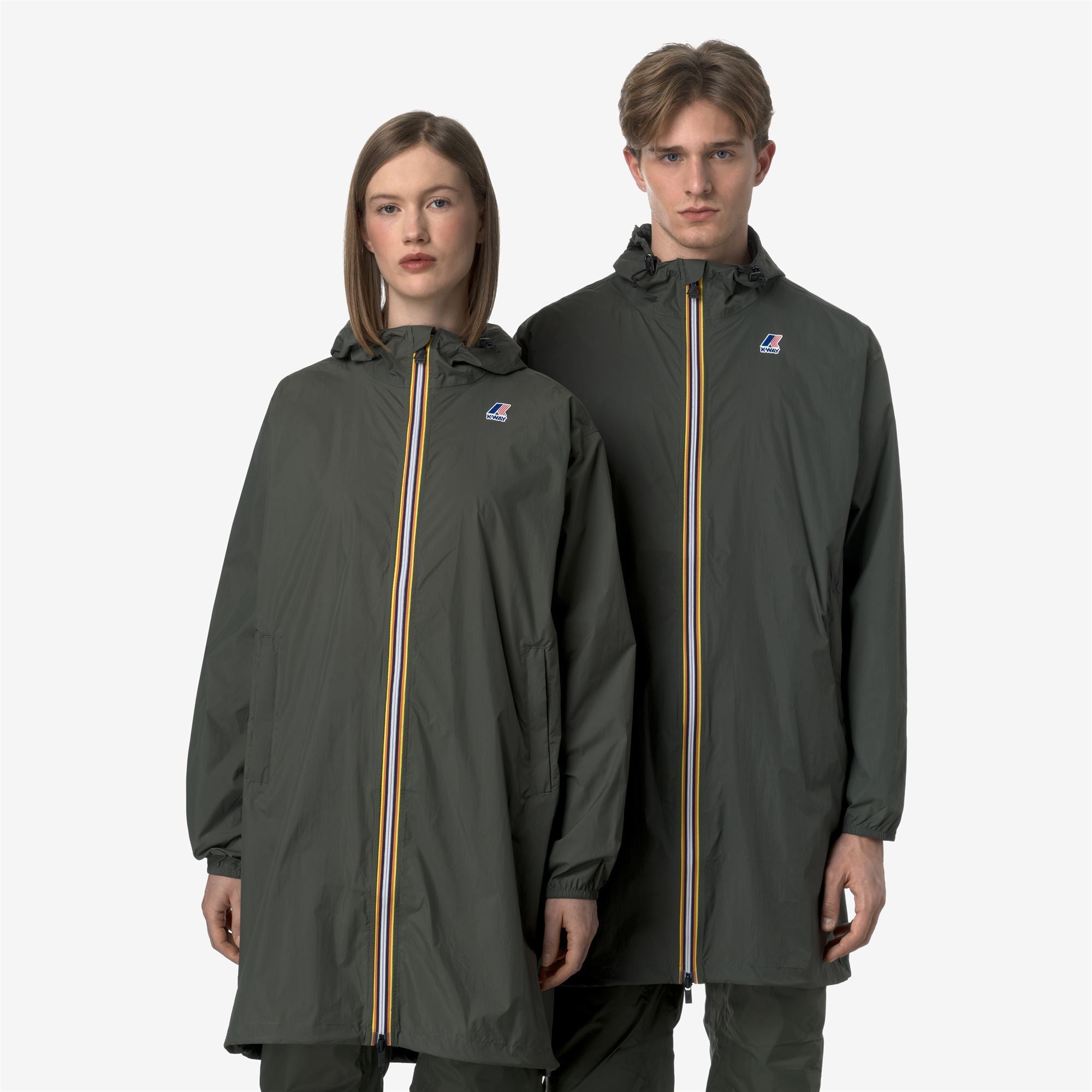 LE VRAI 4.0 EIFFEL EAST - Jackets - Long - Unisex - GREEN BLACKISH