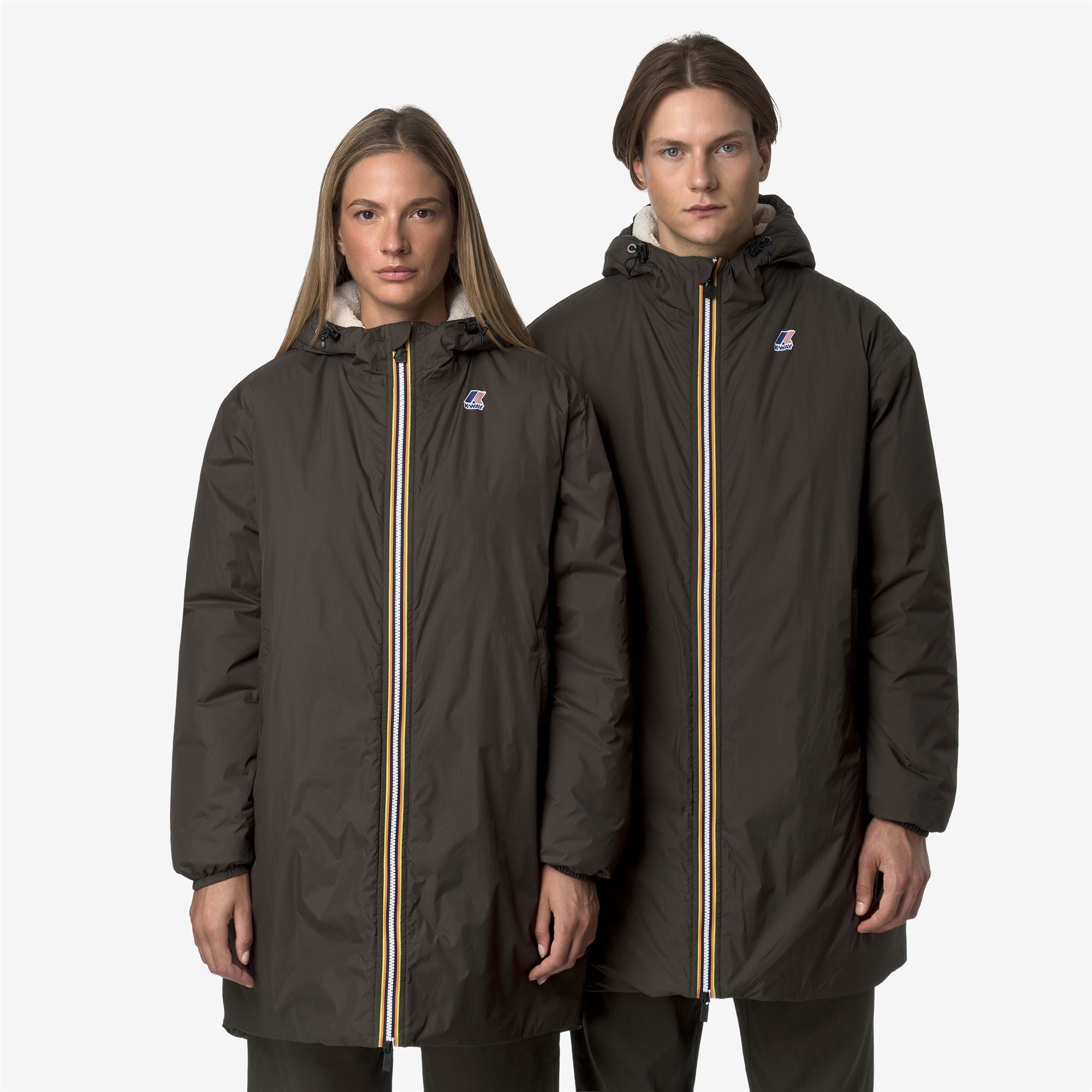 LE VRAI 4.0 EIFFEL EAST ORSETTO - Jackets - 3/4 LENGTH - Unisex - BLACK OLIVE