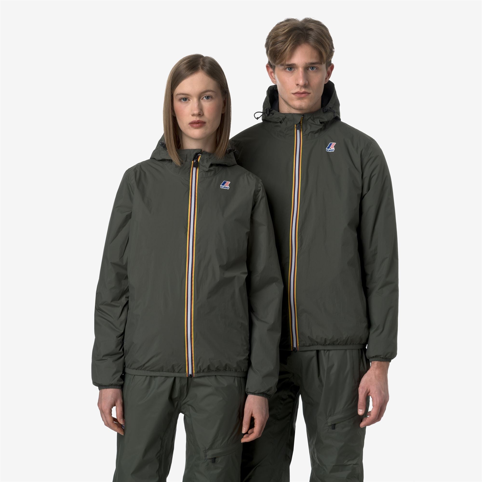 LE VRAI 4.0 CLAUDE WARM - Jackets - Mid - Unisex - GREEN BLACKISH