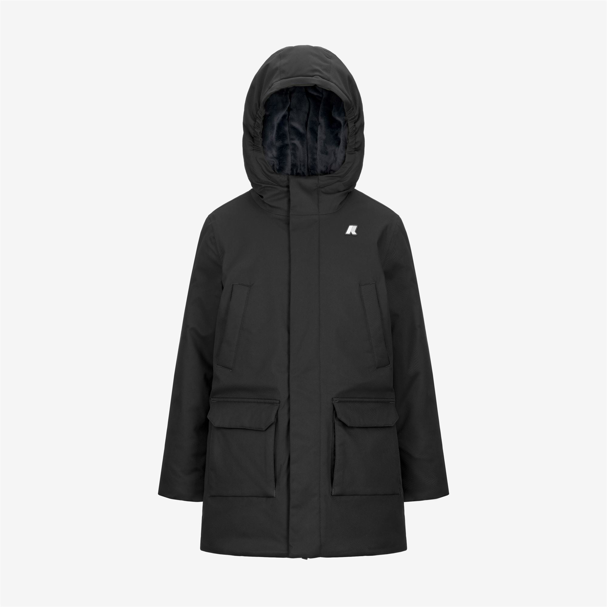 P. JARKO TWILL MARMOTTA - Jackets - Mid - Boy - BLACK P-BLUE A