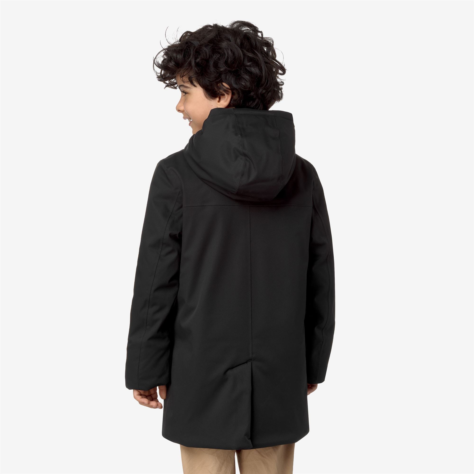 P. JARKO TWILL MARMOTTA - Jackets - Mid - Boy - BLACK P-BLUE A