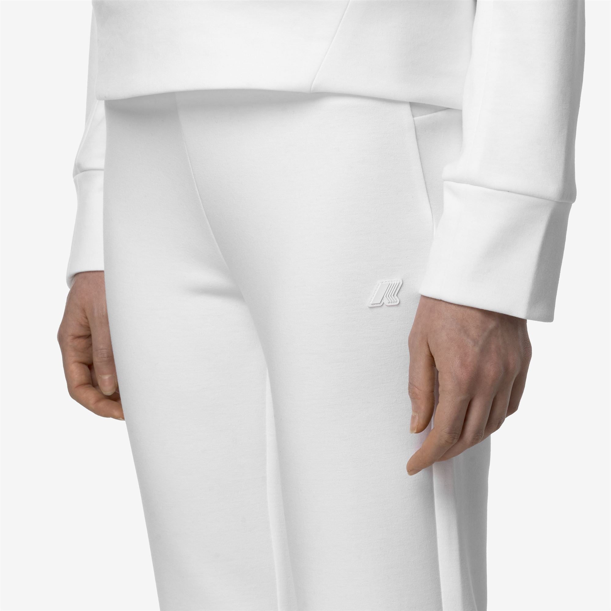 JENNY LIGHT SPACER - Pants - Sport Trousers - Woman - WHITE