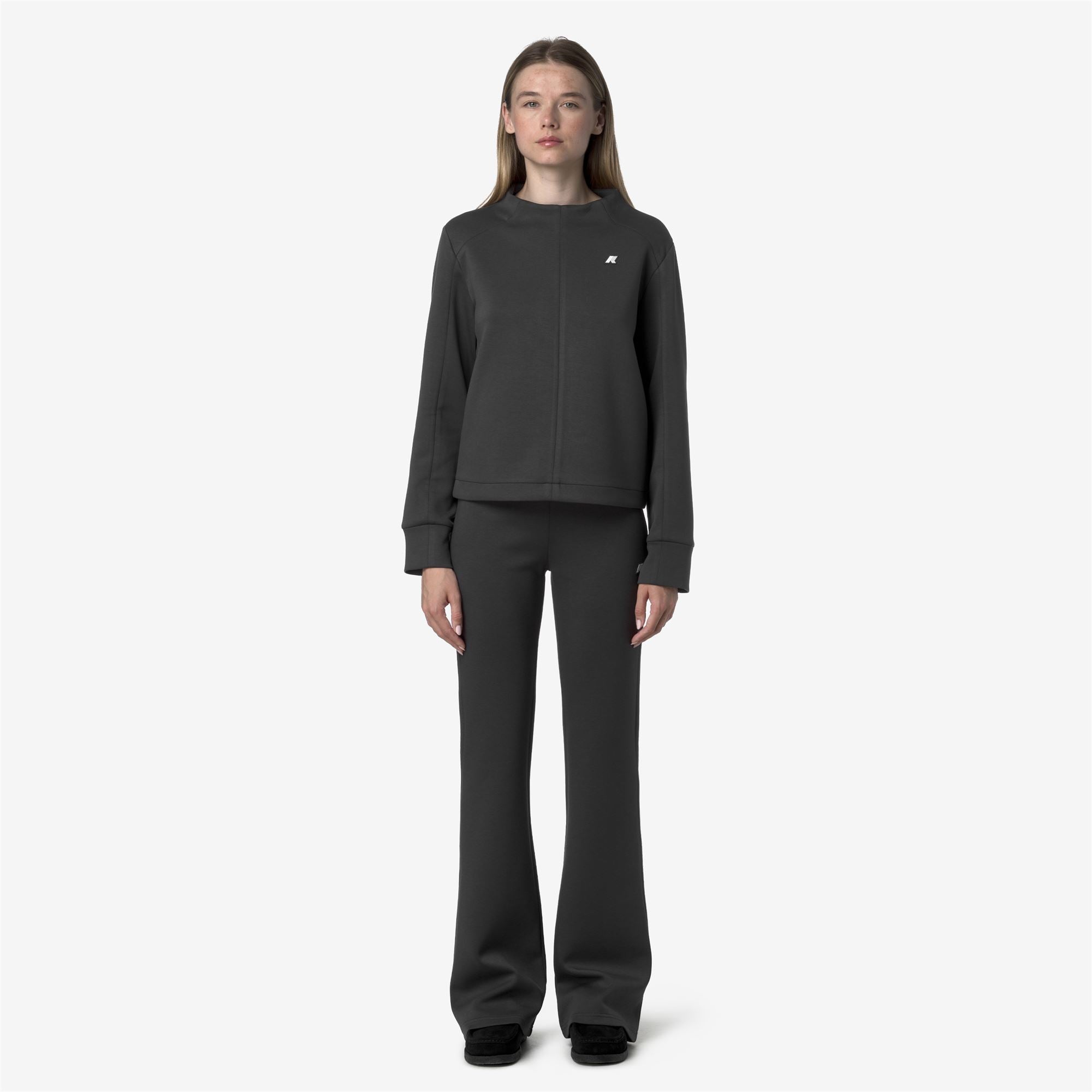 JENNY LIGHT SPACER - Pants - Sport Trousers - Woman - GREY SHADOW DK