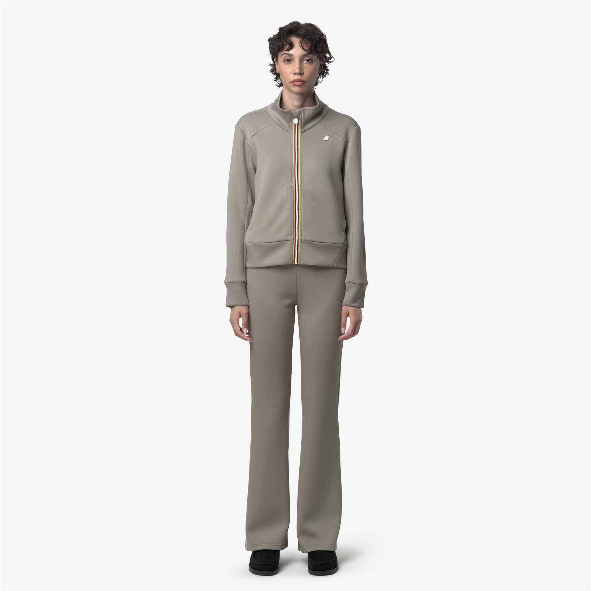 JENNY LIGHT SPACER - Pants - Sport Trousers - Woman - GREEN OAK