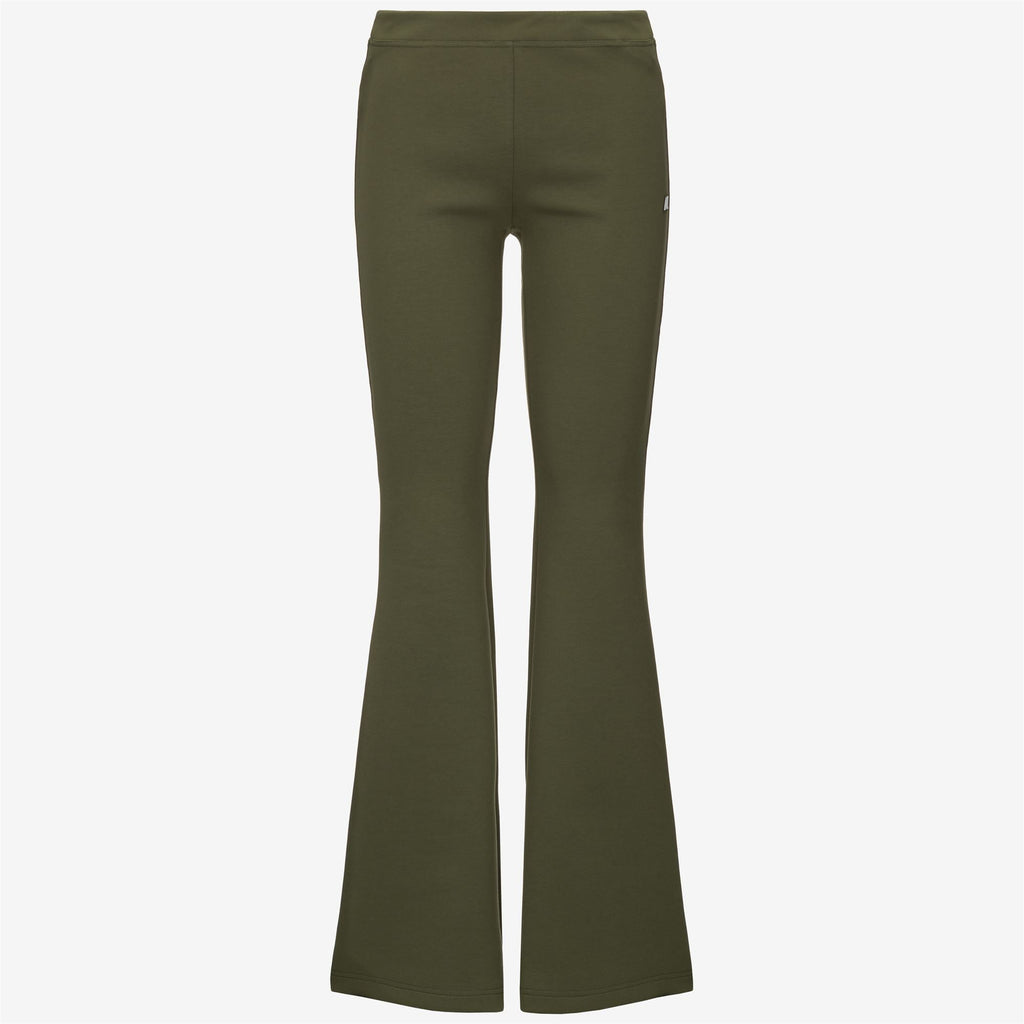 JENNY LIGHT SPACER - Pants - Sport Trousers - Woman - GREEN CYPRESS