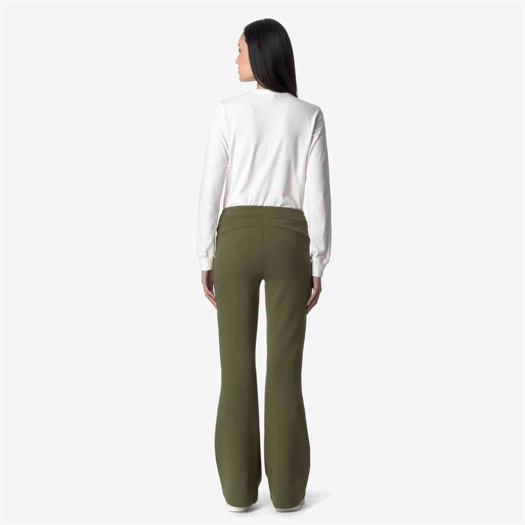 JENNY LIGHT SPACER - Pants - Sport Trousers - Woman - GREEN CYPRESS