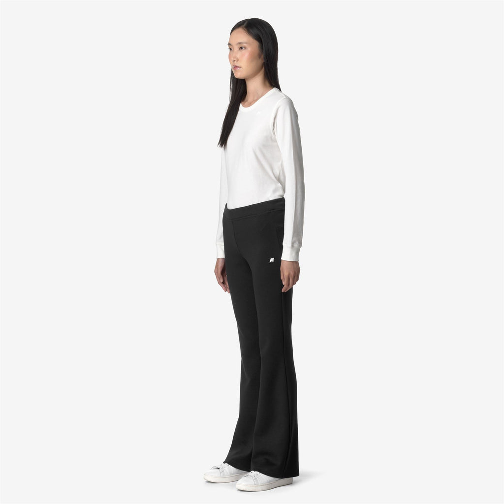 JENNY LIGHT SPACER - Pants - Sport Trousers - Woman - BLACK PURE