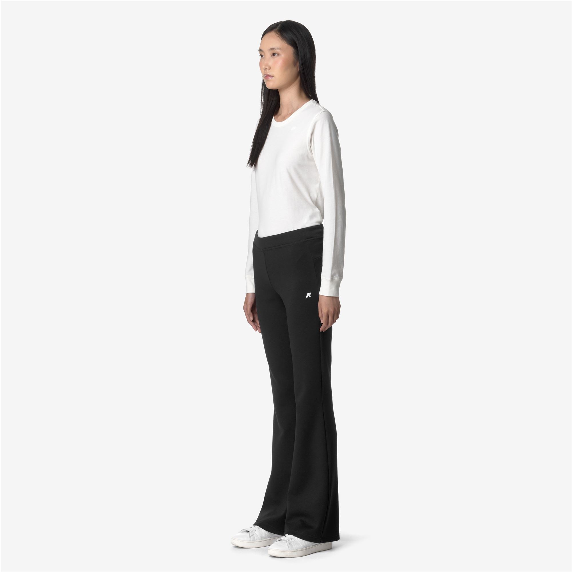 JENNY LIGHT SPACER - Pants - Sport Trousers - Woman - BLACK PURE