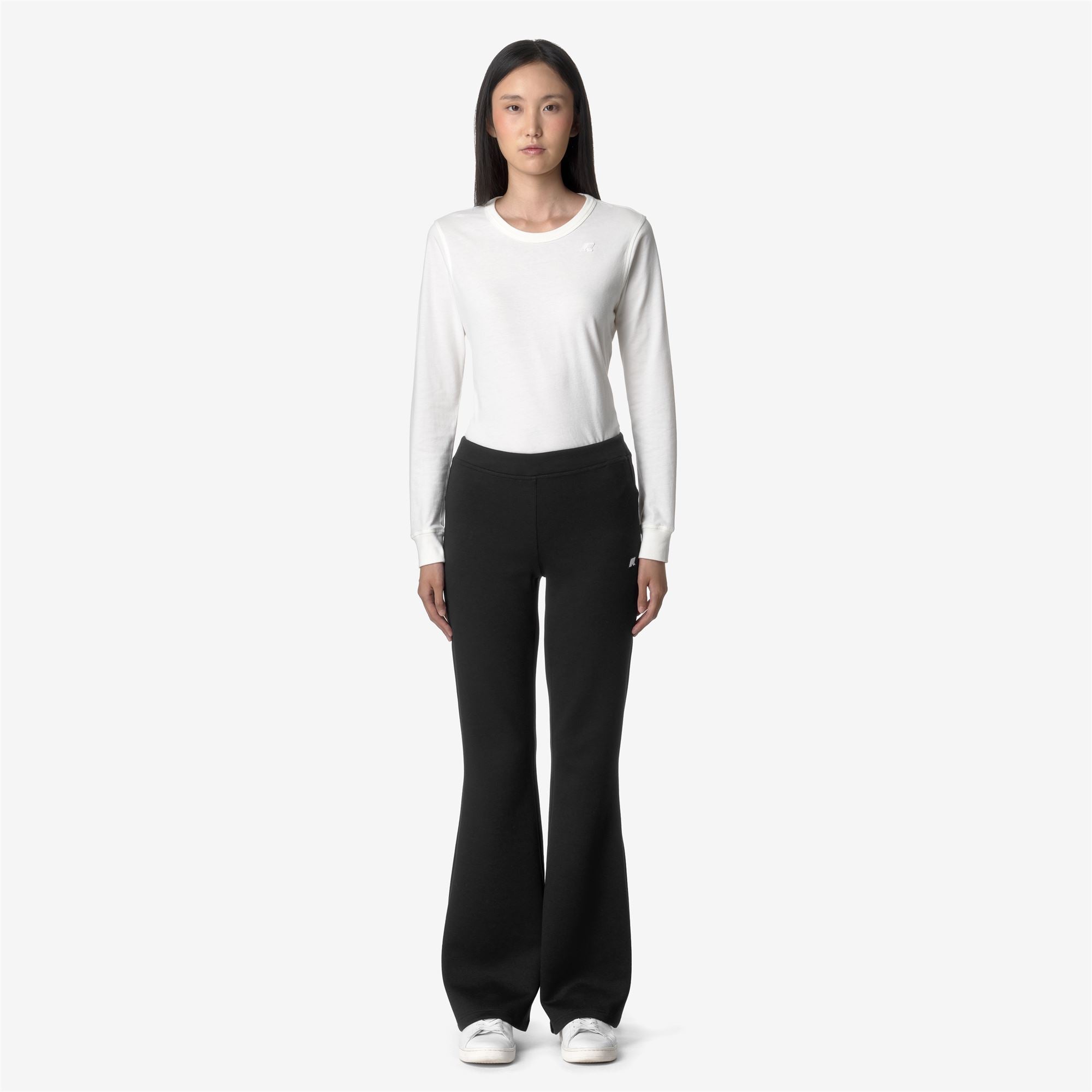 JENNY LIGHT SPACER - Pants - Sport Trousers - Woman - BLACK PURE