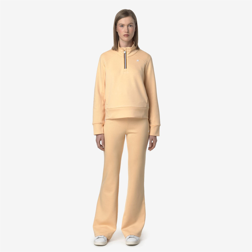 JENNY LIGHT SPACER - Pants - Sport Trousers - Woman - BEIGE SHEEPSKIN