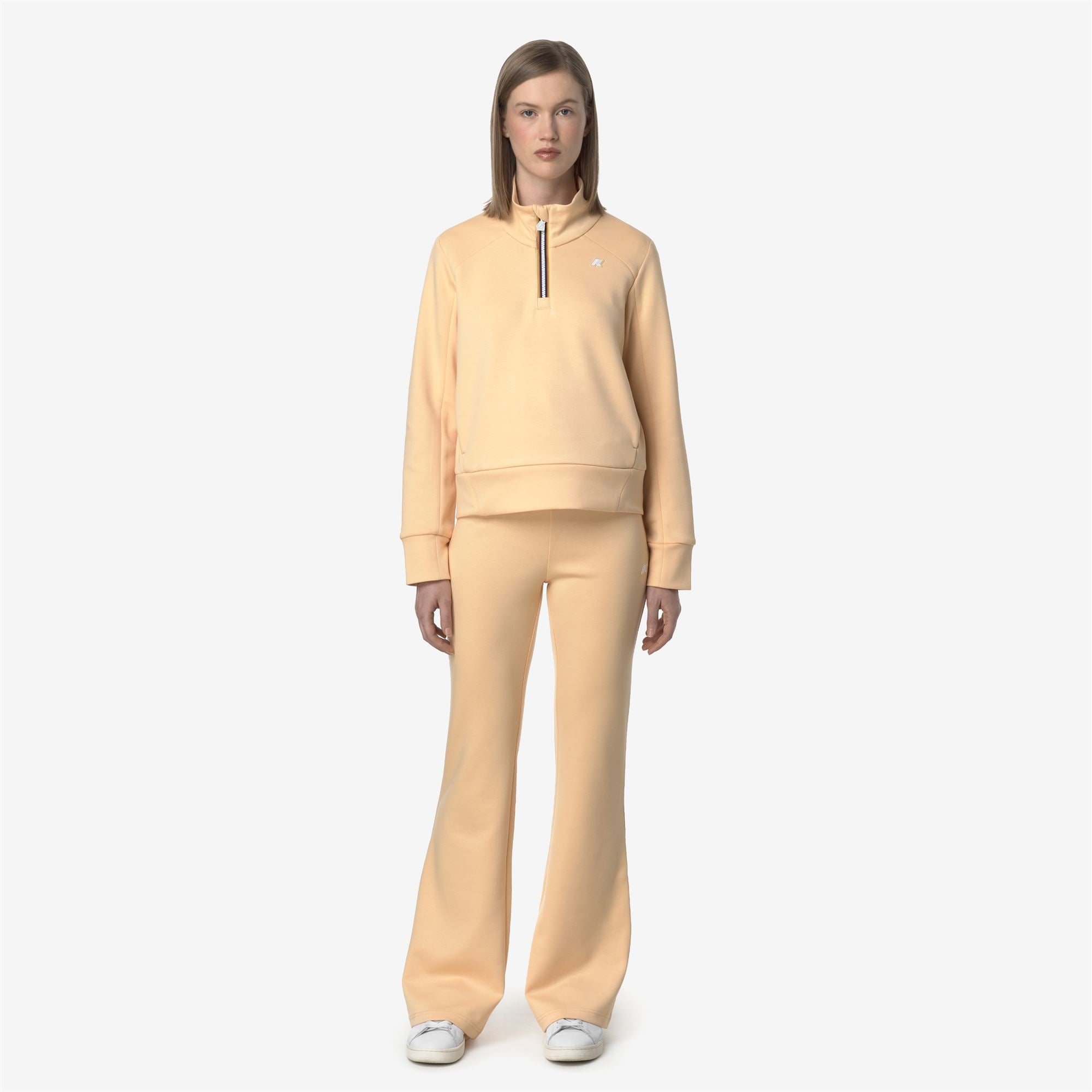 JENNY LIGHT SPACER - Pants - Sport Trousers - Woman - BEIGE SHEEPSKIN