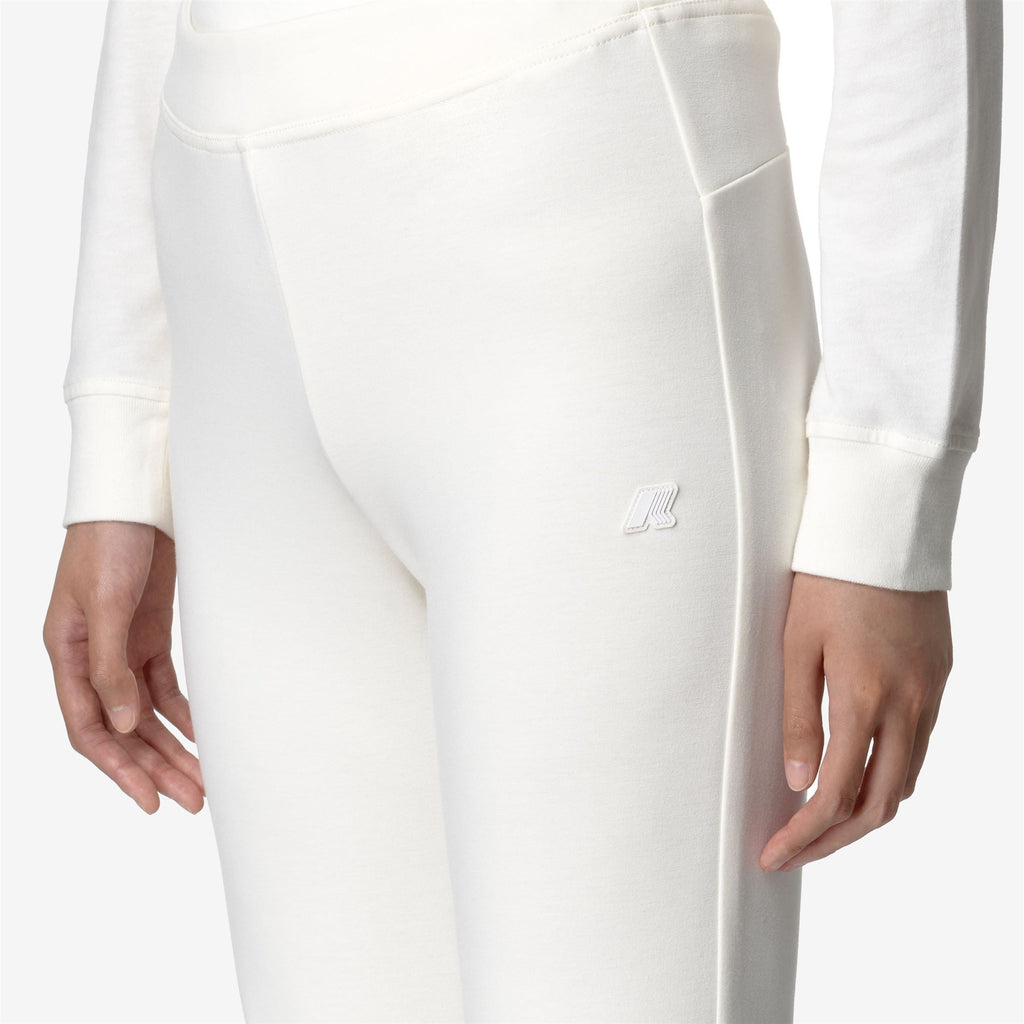 JENNY LIGHT SPACER - Pants - Sport Trousers - Woman - WHITE GARDENIA
