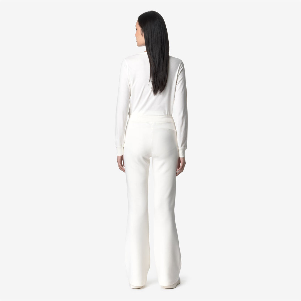 JENNY LIGHT SPACER - Pants - Sport Trousers - Woman - WHITE GARDENIA