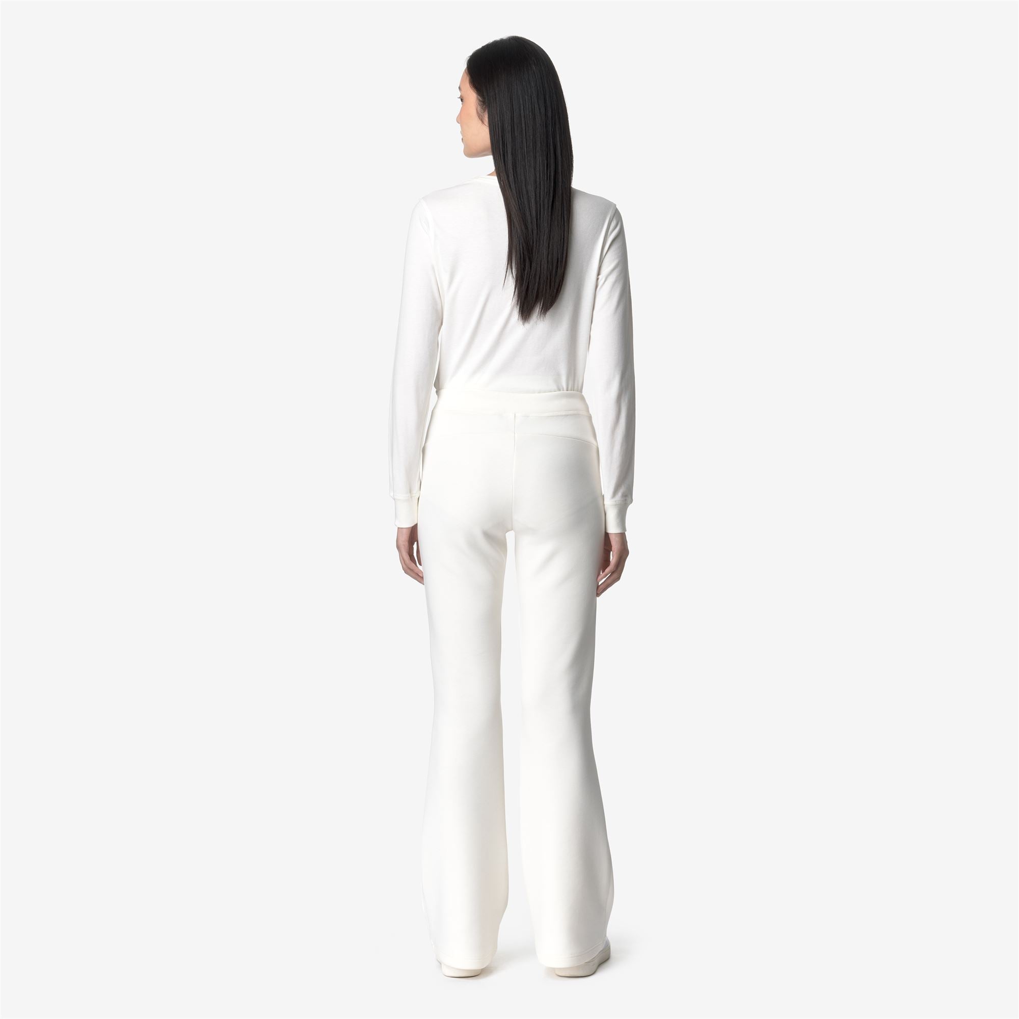 JENNY LIGHT SPACER - Pants - Sport Trousers - Woman - WHITE GARDENIA