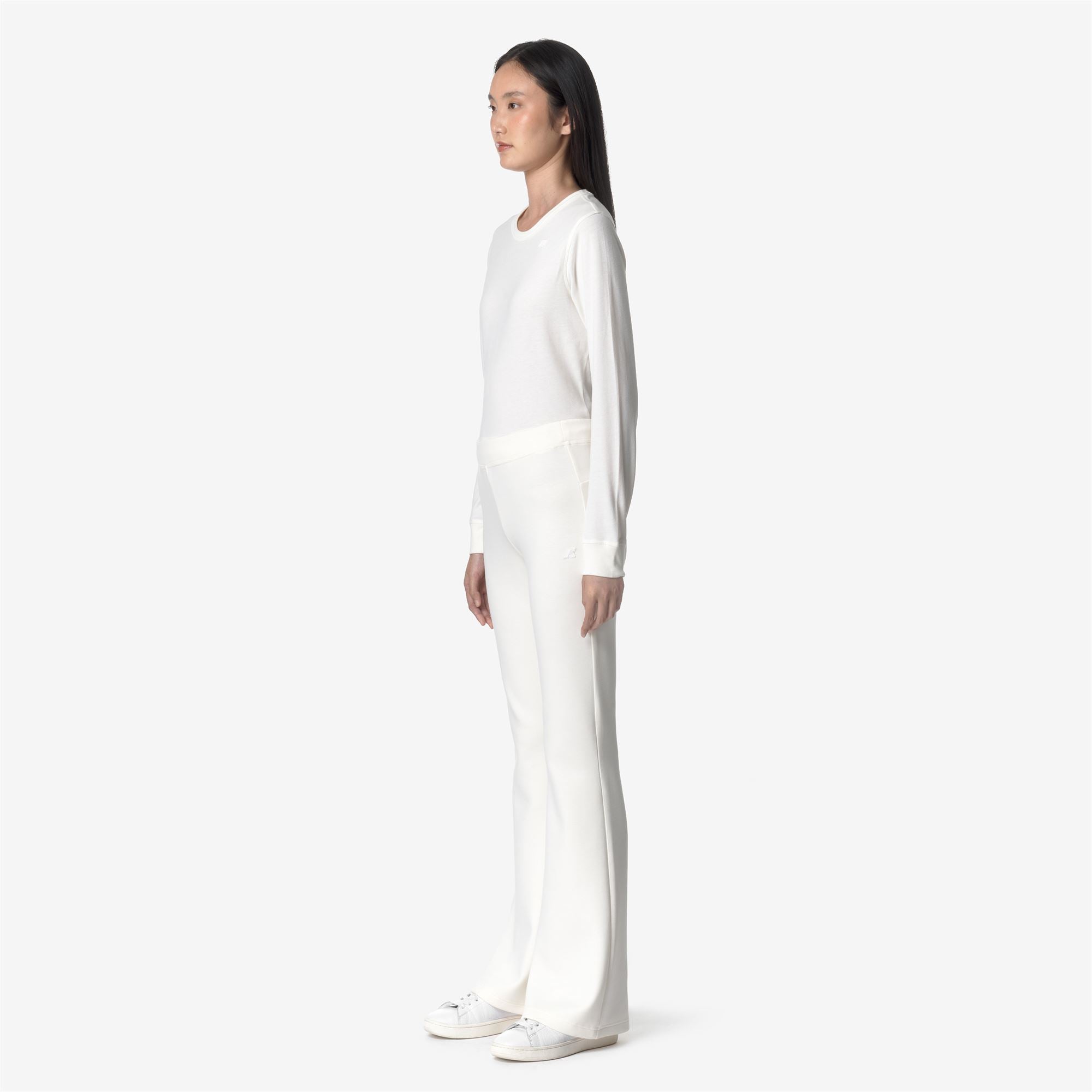 JENNY LIGHT SPACER - Pants - Sport Trousers - Woman - WHITE GARDENIA