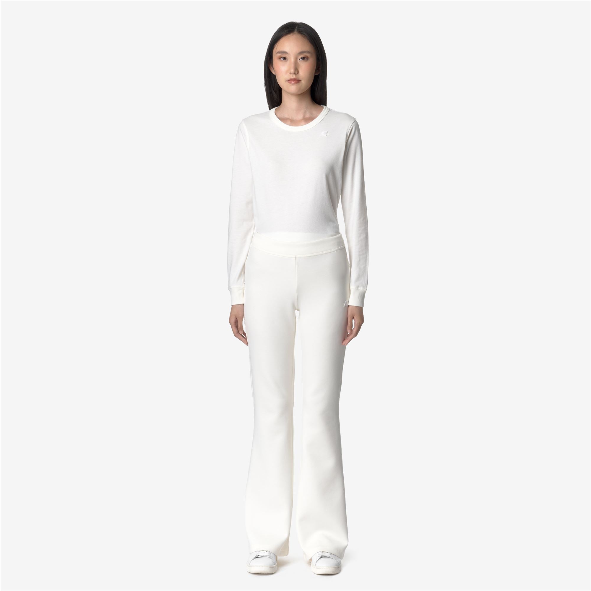 JENNY LIGHT SPACER - Pants - Sport Trousers - Woman - WHITE GARDENIA