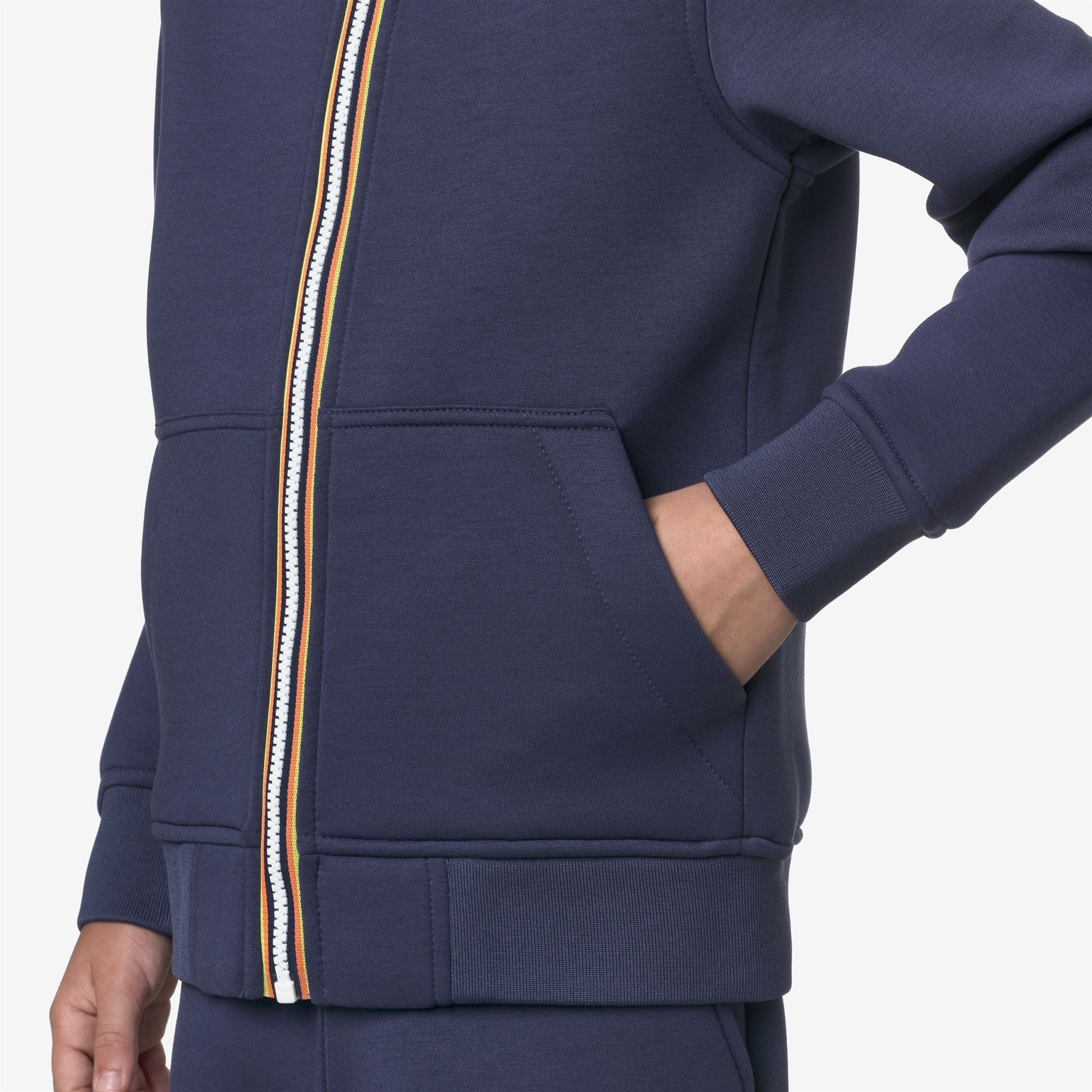 P. BERENGER SPACER - Fleece - Jacket - Boy - BLUE DEEP COBALT