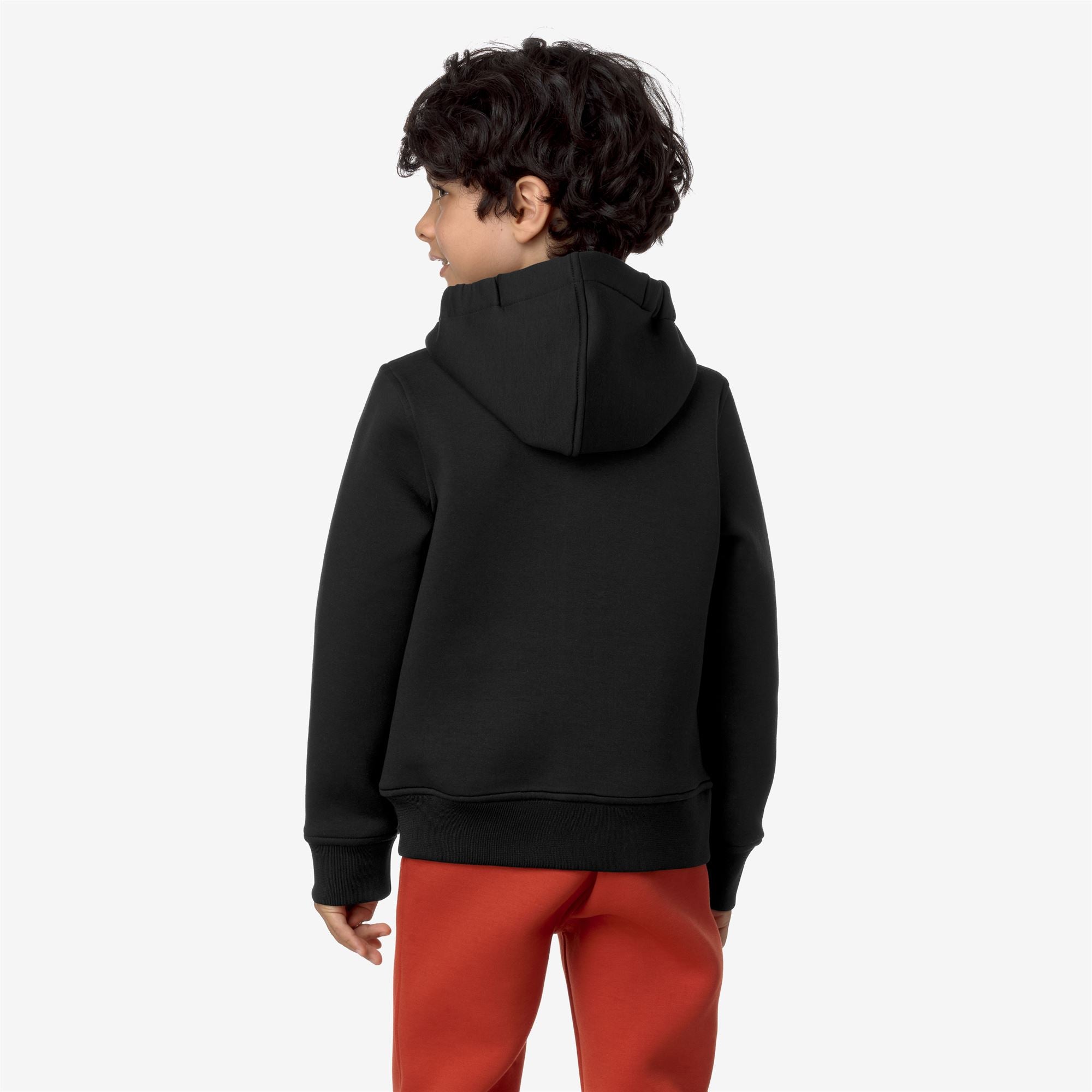 P. BERENGER SPACER - Fleece - Jacket - Boy - BLACK PURE
