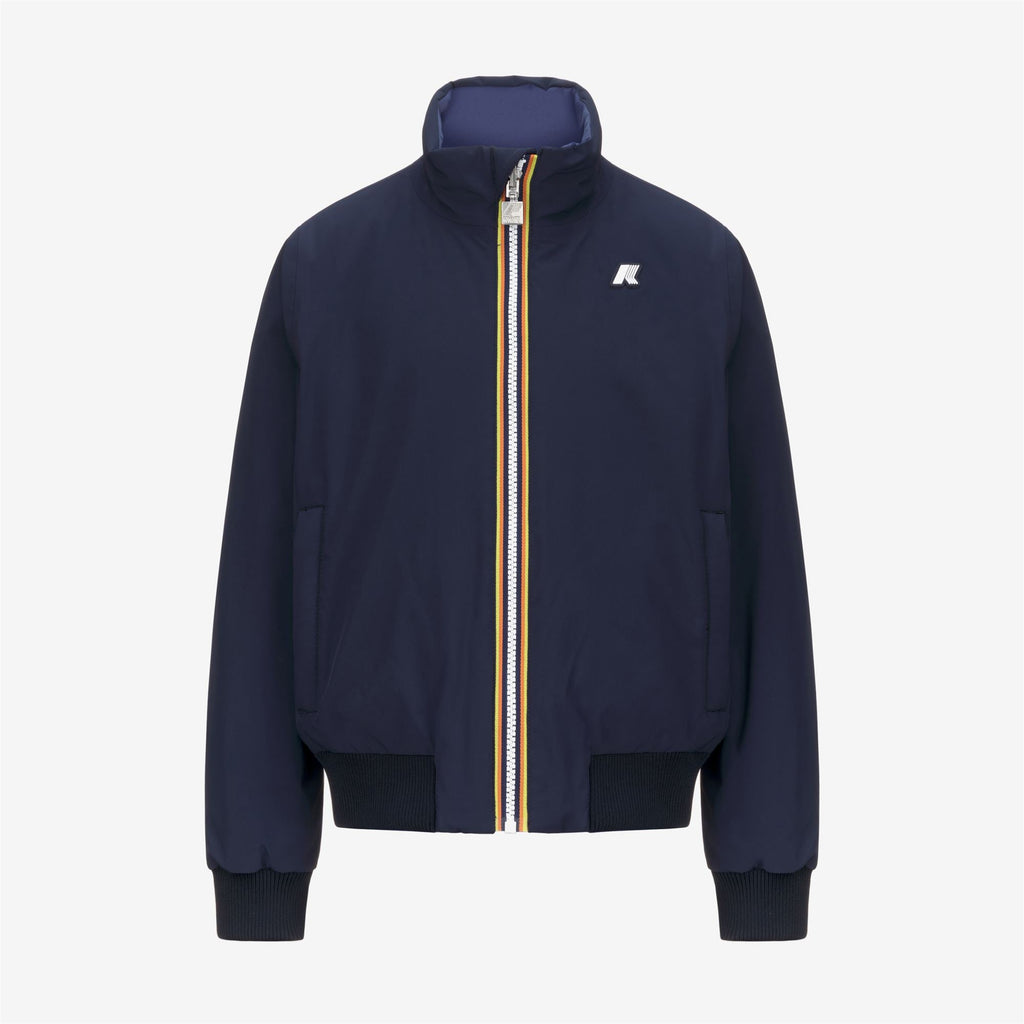 P. ARSENE ST WARM REVERSIBLE - Jackets - Short - Boy - BLUE DEPTH-BLUE DEEP COBALT