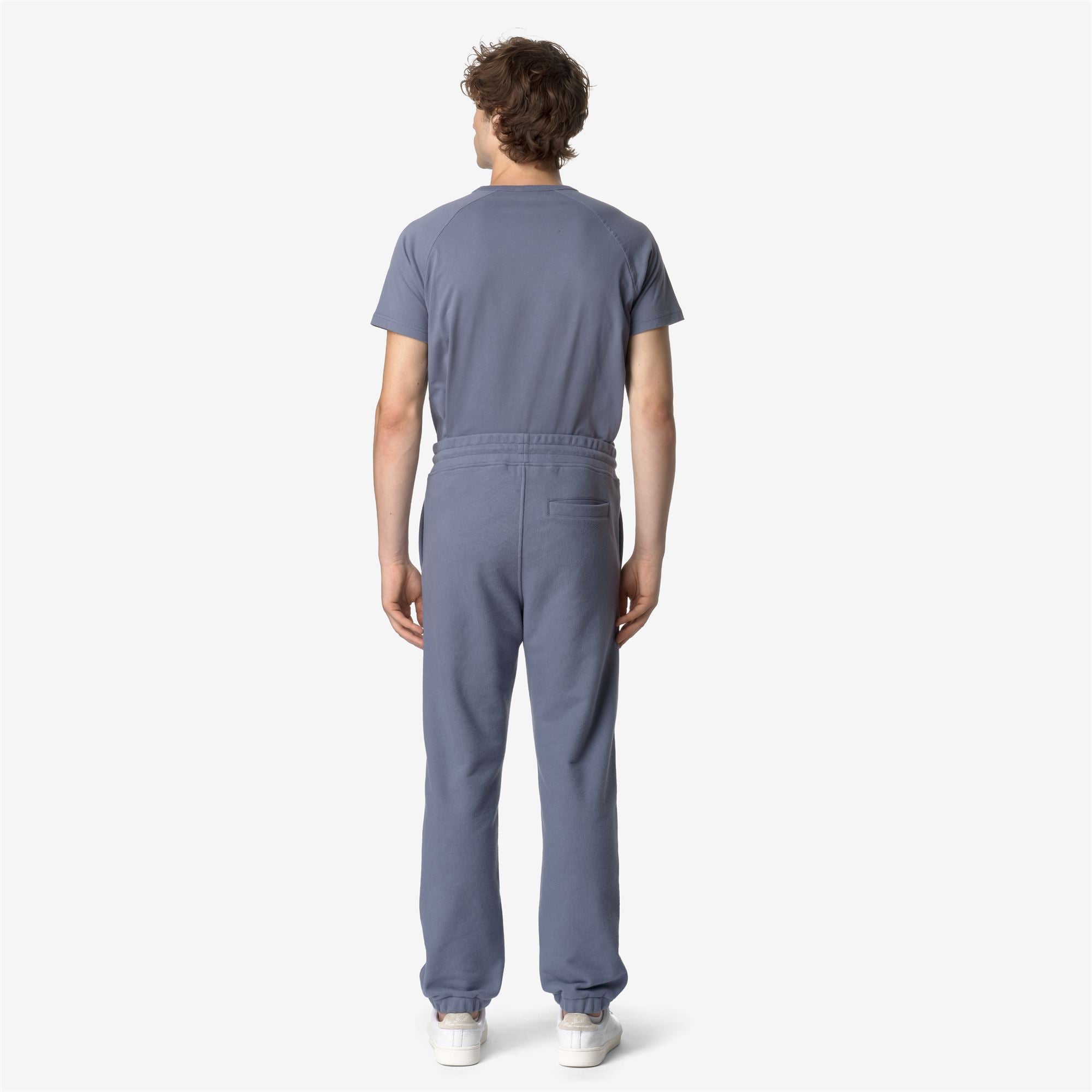 MICKYEL HEAVY FLEECE - Pants - Sport Trousers - Man - GREY BLUE AVIO