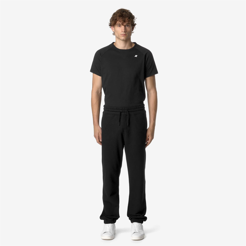 MICKYEL HEAVY FLEECE - Pants - Sport Trousers - Man - BLACK PURE