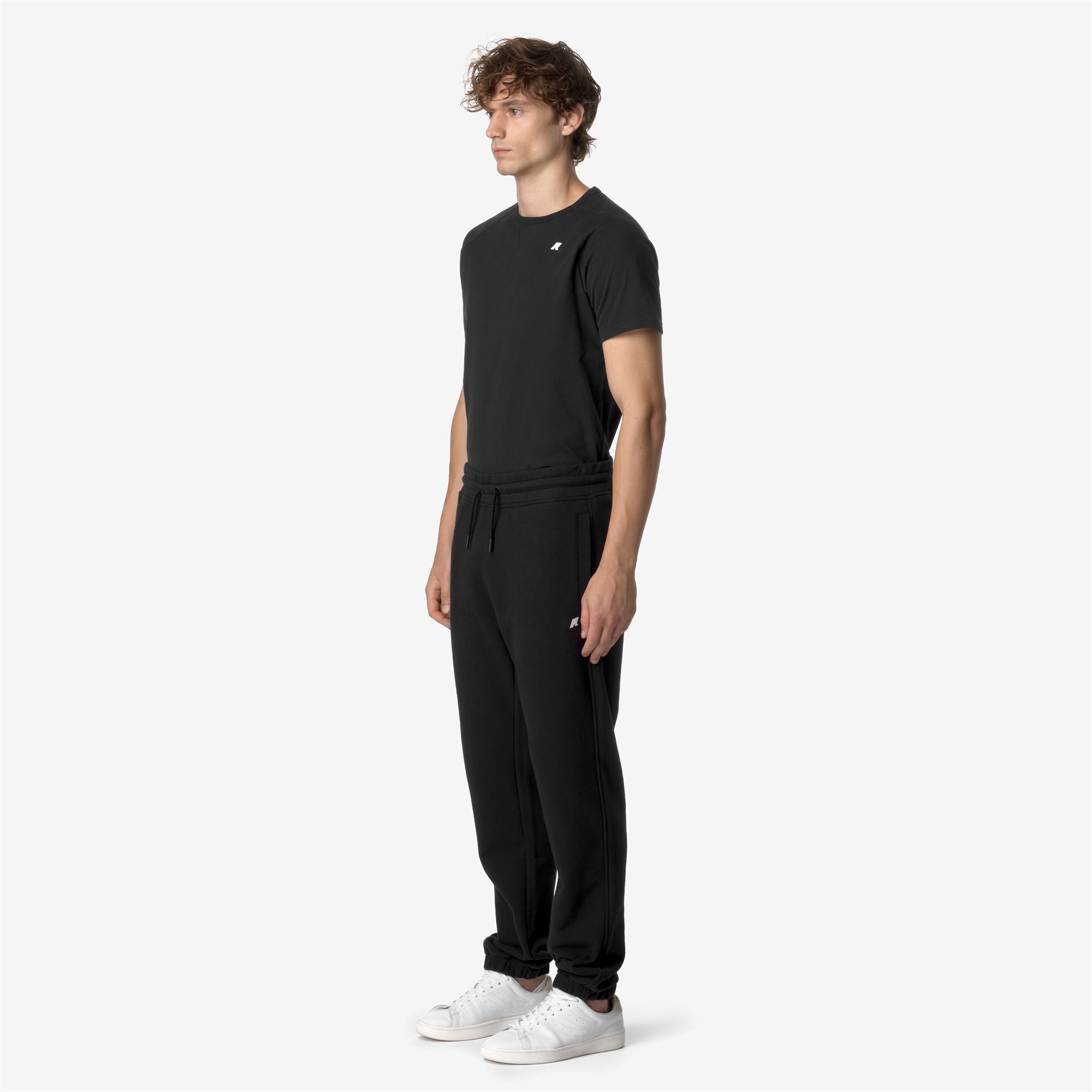 MICKYEL HEAVY FLEECE - Pants - Sport Trousers - Man - BLACK PURE