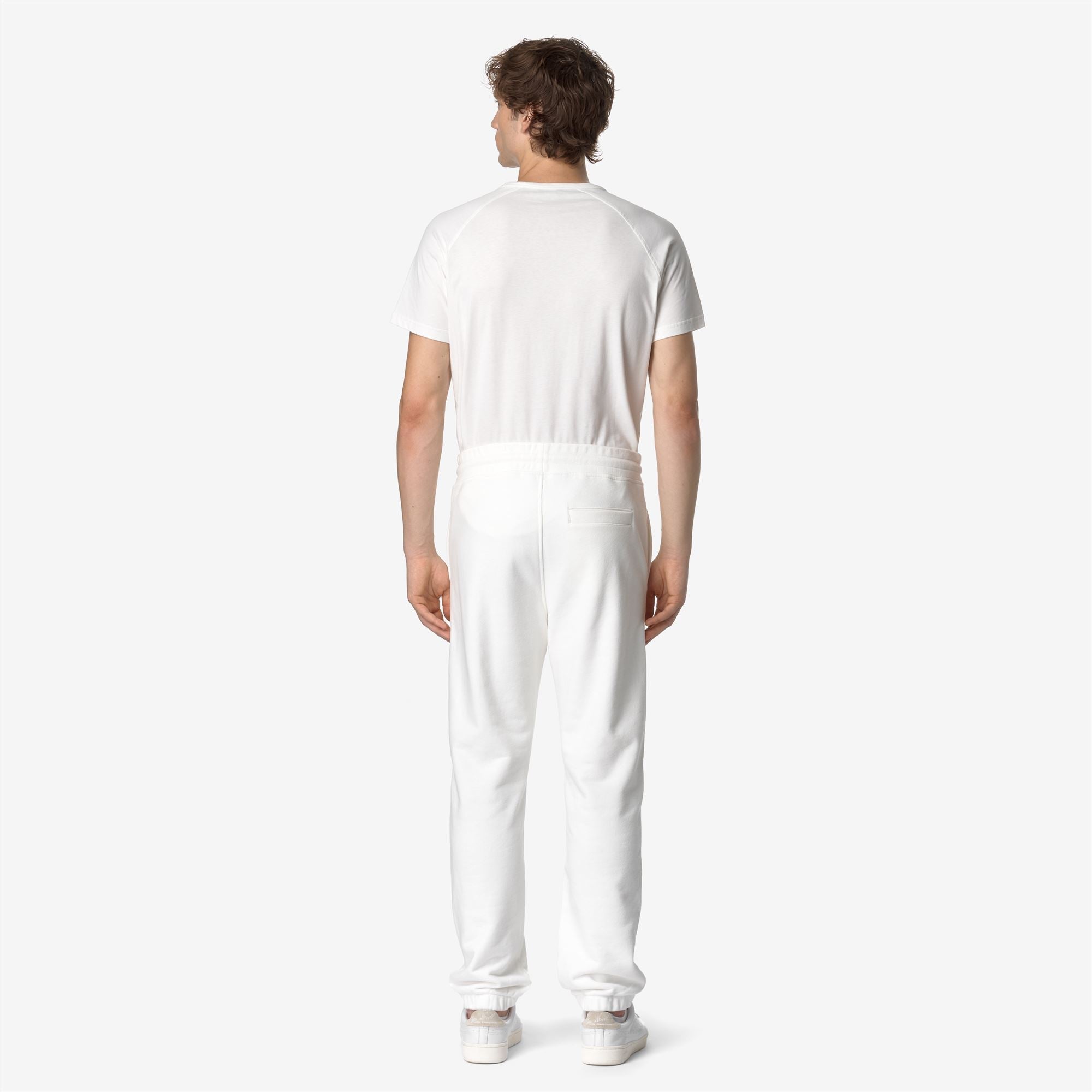 MICKYEL HEAVY FLEECE - Pants - Sport Trousers - Man - WHITE GARDENIA
