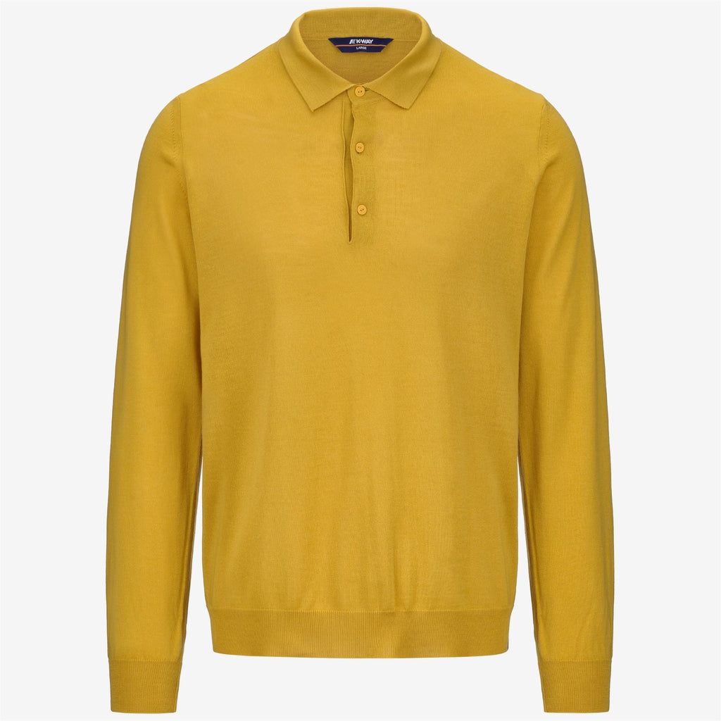 REY WOOL MERINO BLEND - KNITWEAR - Pull Over - Man - YELLOW GOLDEN ROD
