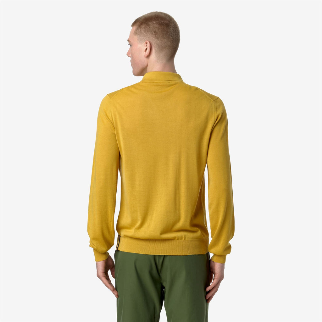 REY WOOL MERINO BLEND - KNITWEAR - Pull Over - Man - YELLOW GOLDEN ROD