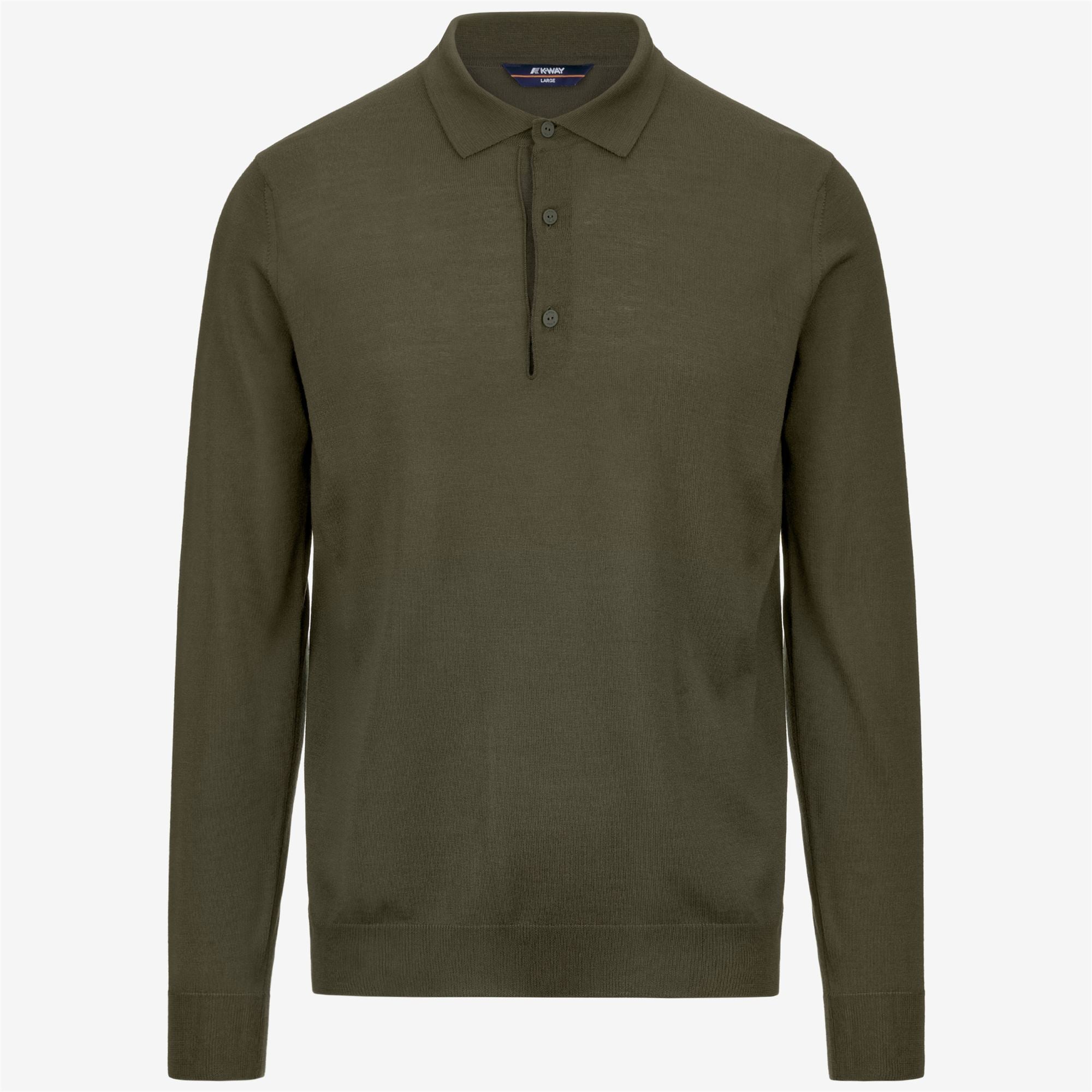 REY WOOL MERINO BLEND - KNITWEAR - Pull Over - Man - GREEN WINTER